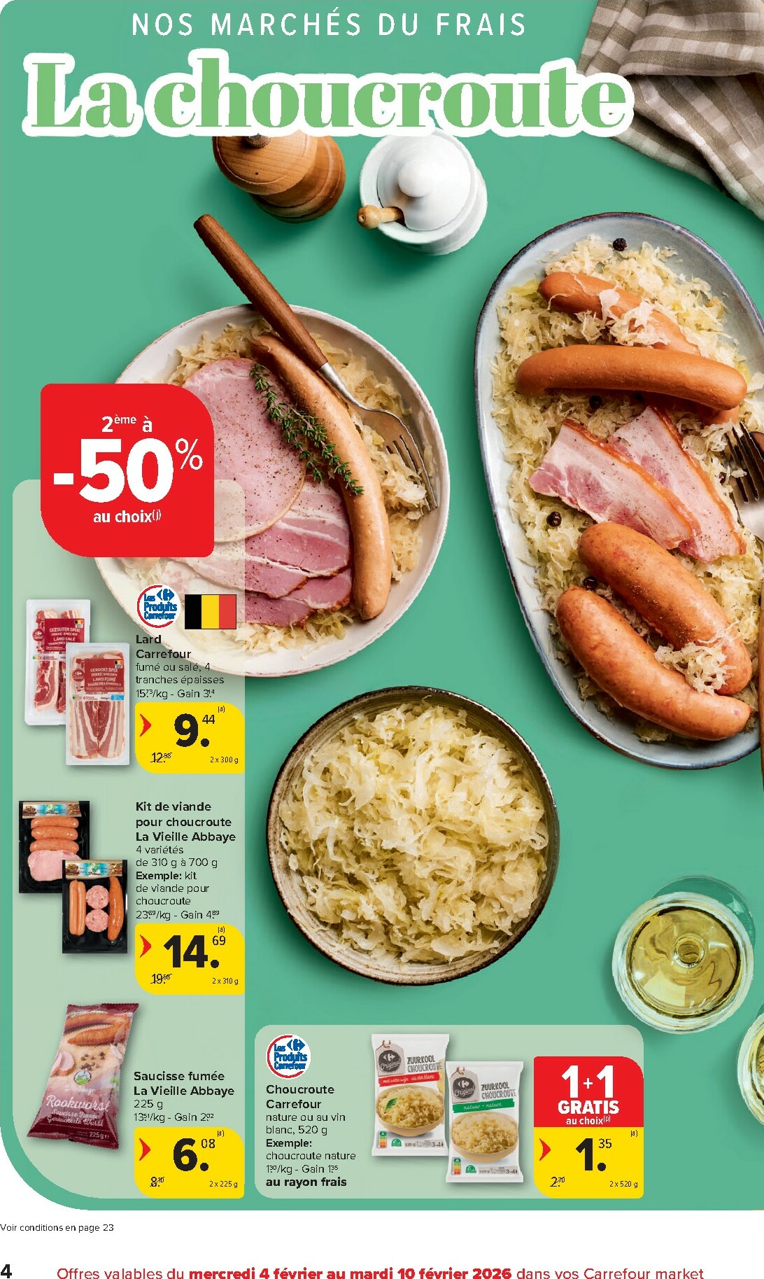 carrefour-market - De Carrefour Market folder geldig vanaf 04/02/2026 t/m 10/02/2026 - page: 4