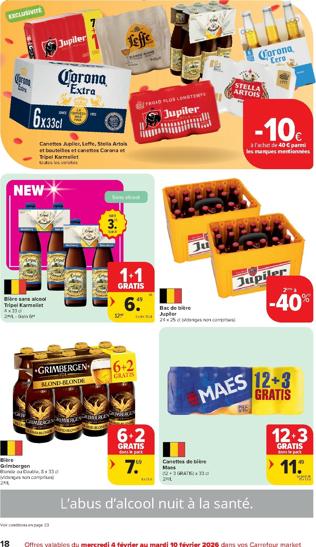 carrefour-market - De Carrefour Market folder geldig vanaf 04/02/2026 t/m 10/02/2026 - page: 18