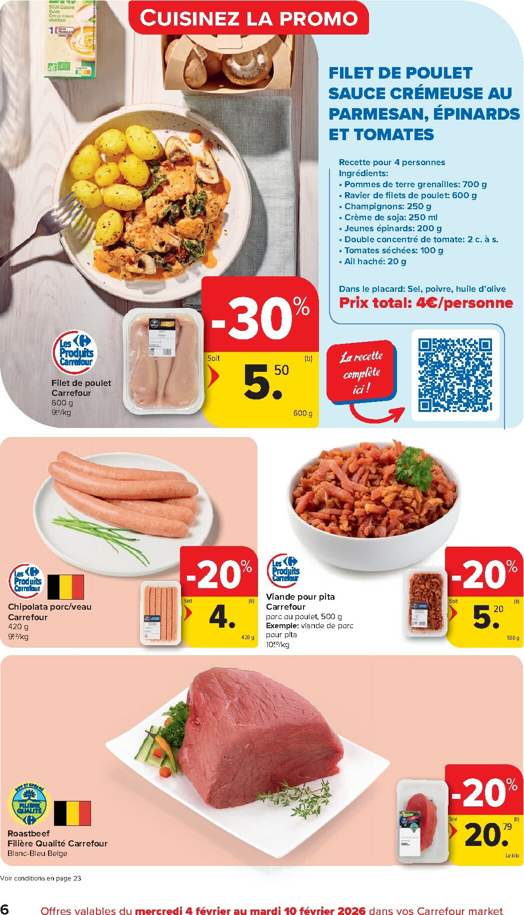 carrefour-market - De Carrefour Market folder geldig vanaf 04/02/2026 t/m 10/02/2026 - page: 6