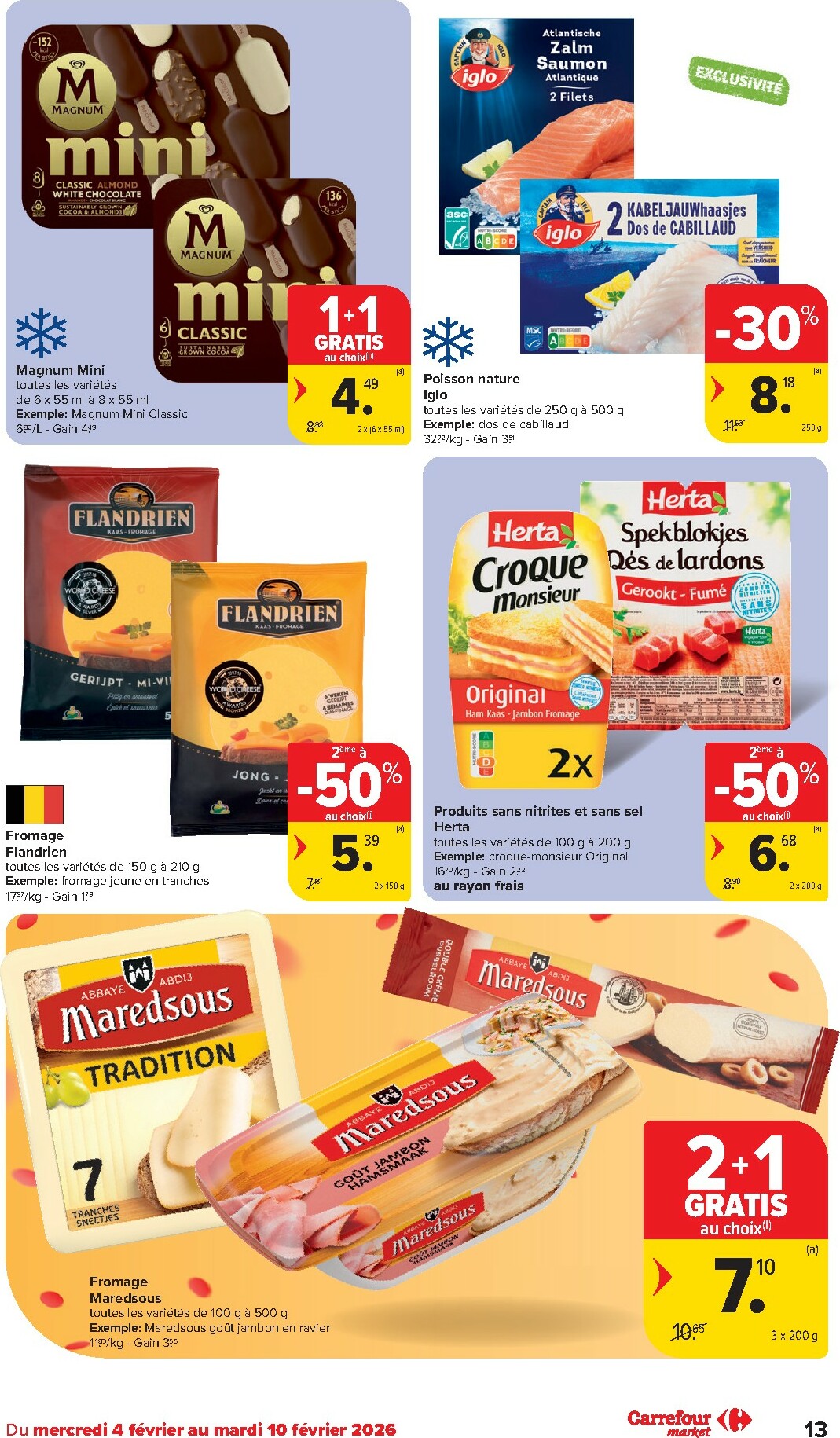 carrefour-market - De Carrefour Market folder geldig vanaf 04/02/2026 t/m 10/02/2026 - page: 13