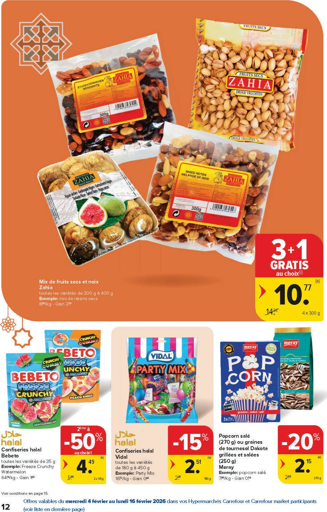 carrefour-market - De Carrefour Market - Saveurs d'Orient folder geldig vanaf 04/02/2026 t/m 16/02/2026 - page: 12