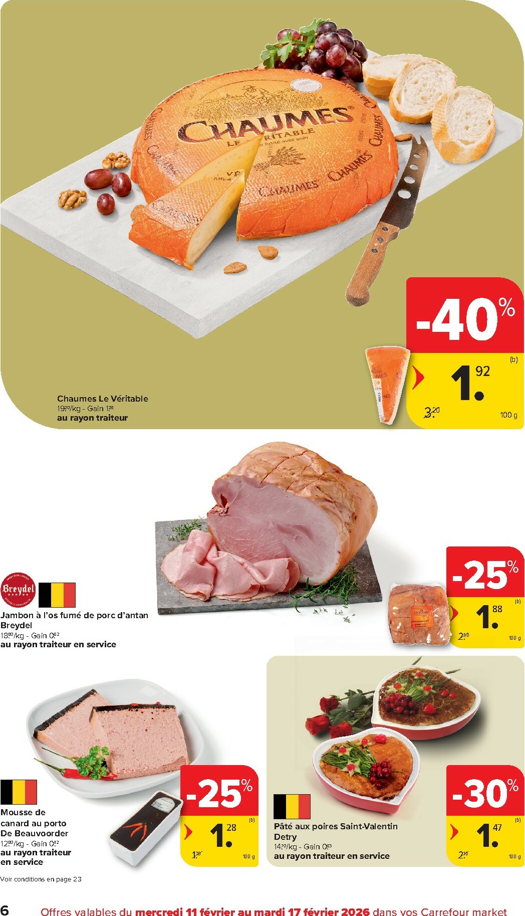 carrefour-market - De Carrefour Market folder geldig vanaf 11/02/2026 t/m 17/02/2026 - page: 6