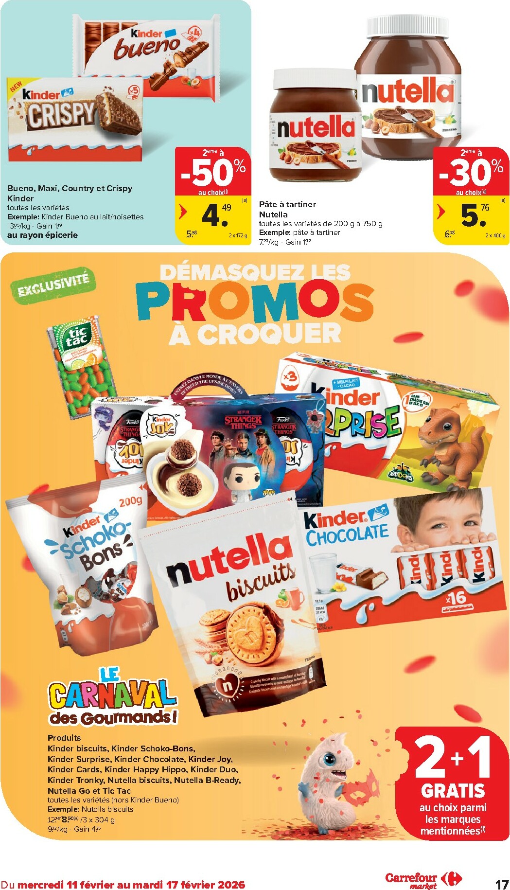 carrefour-market - De Carrefour Market folder geldig vanaf 11/02/2026 t/m 17/02/2026 - page: 17
