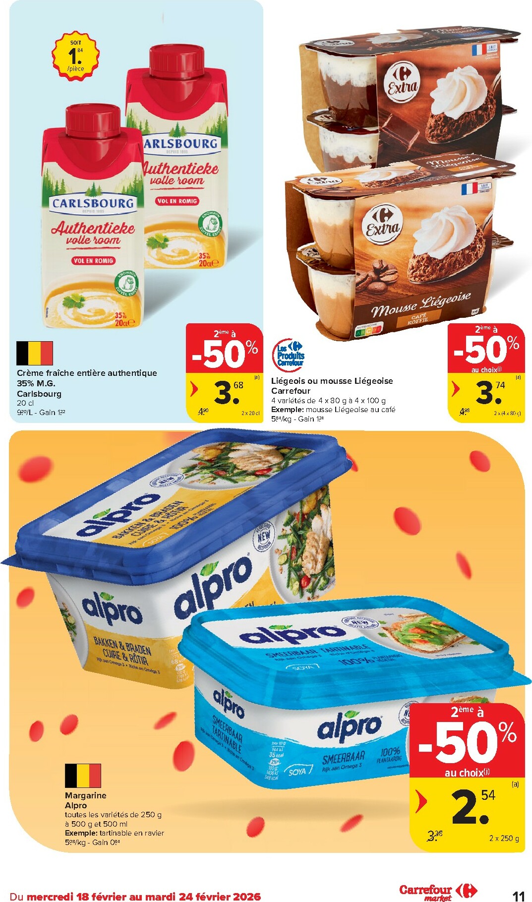 carrefour-market - De Carrefour Market folder geldig vanaf 18/02/2026 t/m 24/02/2026 - page: 11