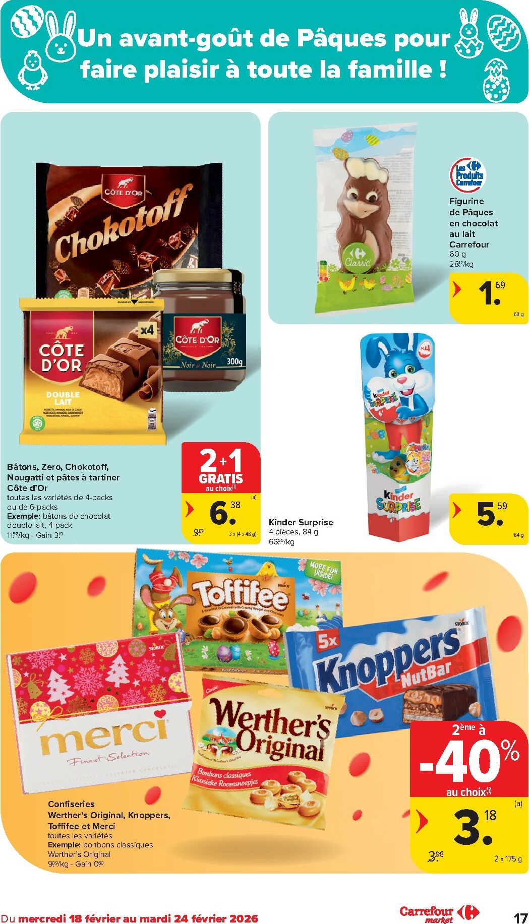 carrefour-market - De Carrefour Market folder geldig vanaf 18/02/2026 t/m 24/02/2026 - page: 17