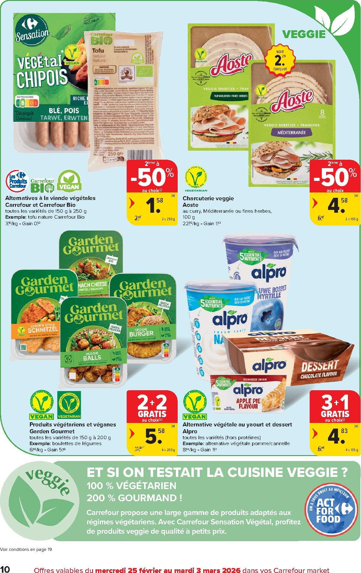 carrefour-market - De Carrefour Market folder geldig vanaf 25/02/2026 t/m 03/03/2026 - page: 10