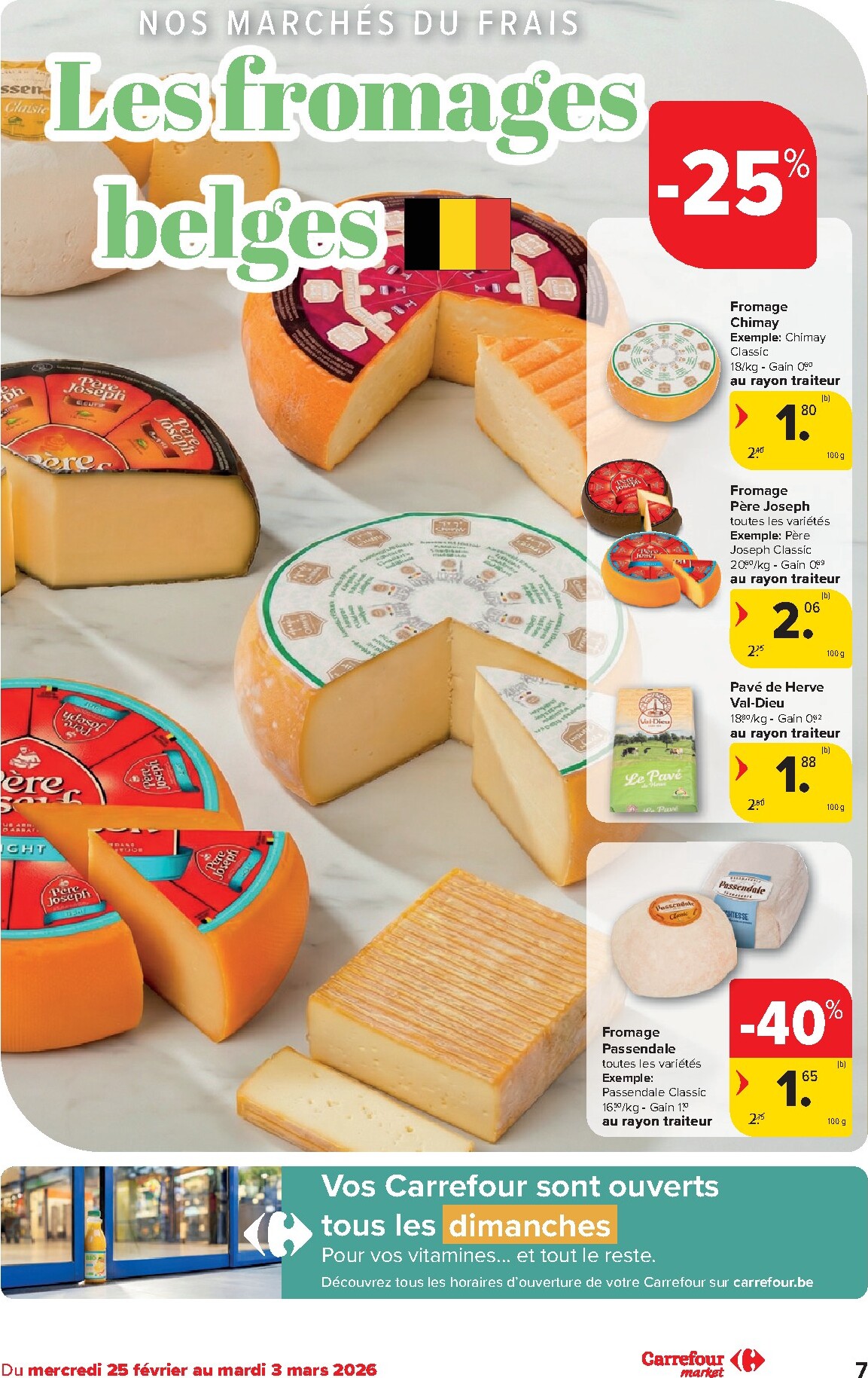 carrefour-market - De Carrefour Market folder geldig vanaf 25/02/2026 t/m 03/03/2026 - page: 7