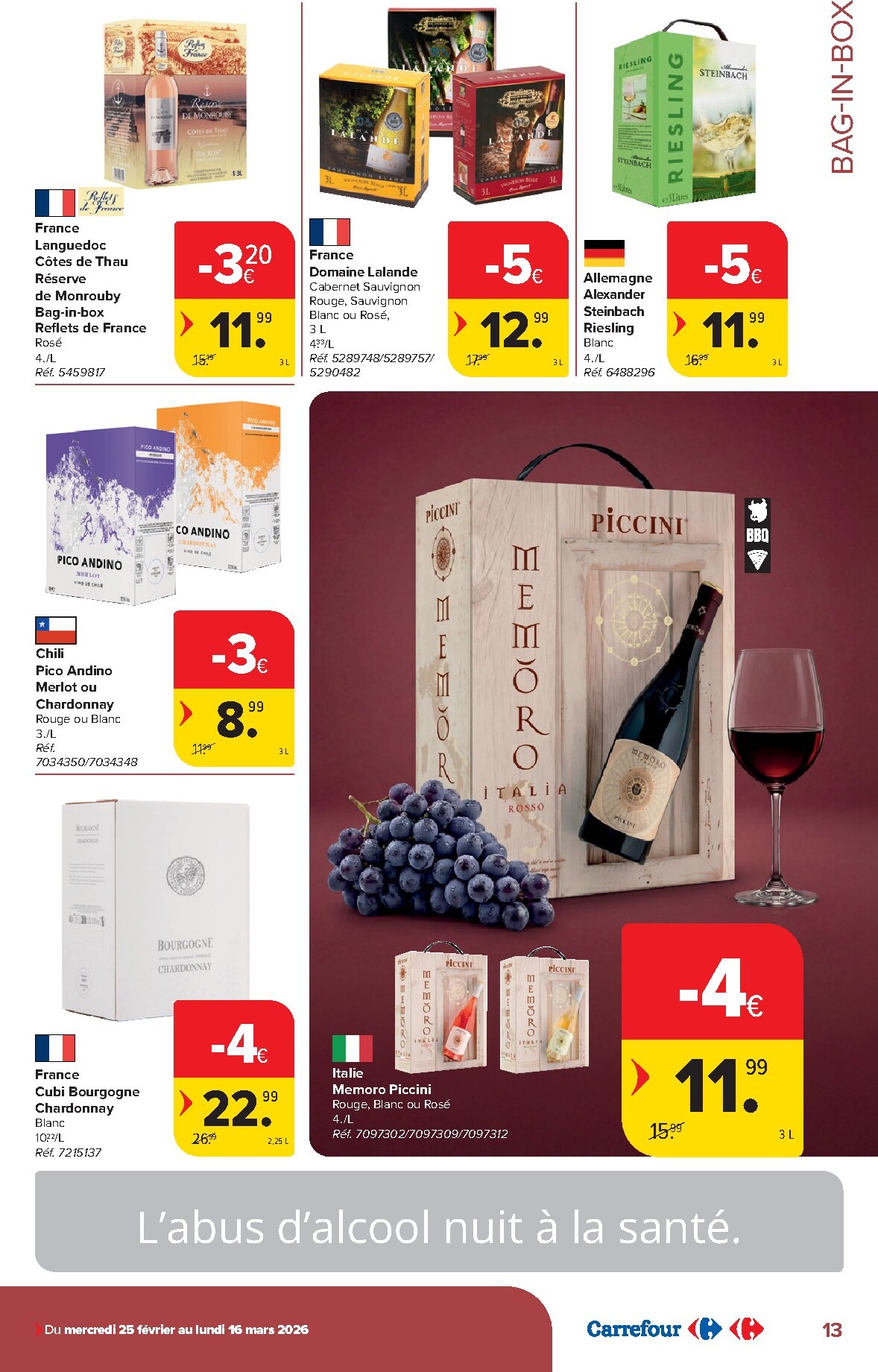 carrefour-market - De Carrefour Market - Le Goût des Bons Plans folder geldig vanaf 25/02/2026 t/m 16/03/2026 - page: 13