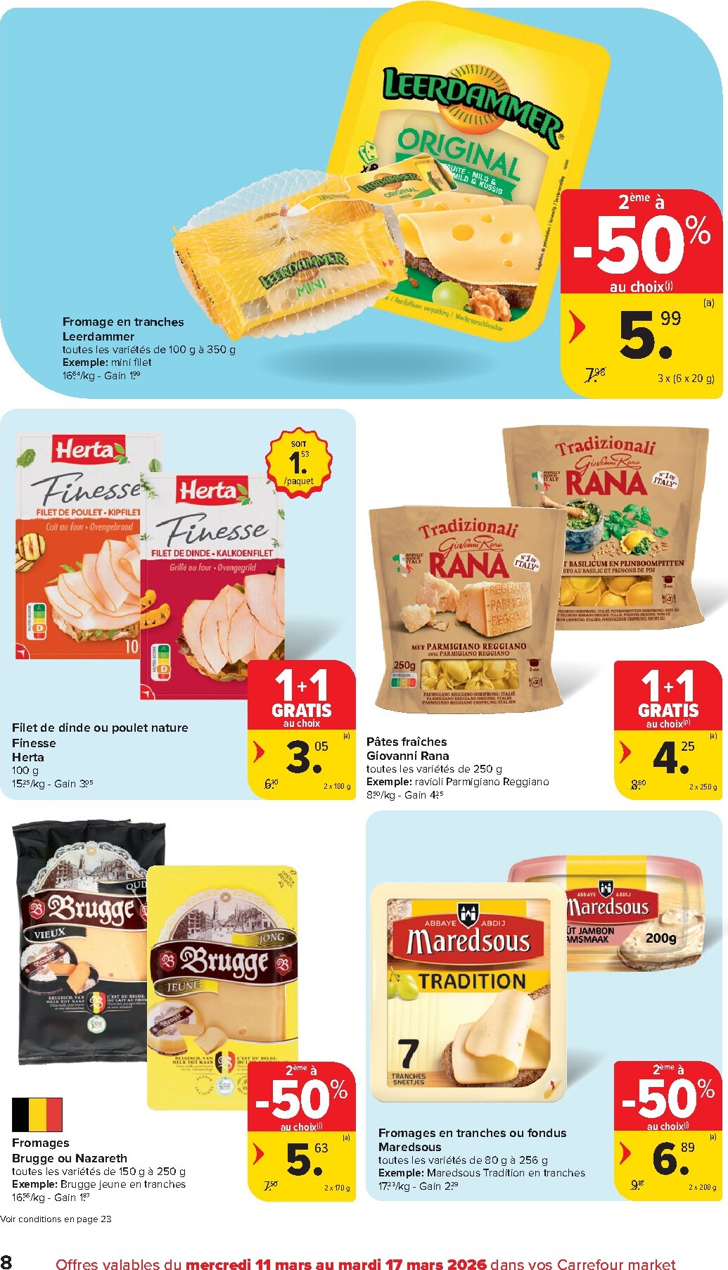 carrefour-market - De Carrefour Market folder geldig vanaf 11/03/2026 t/m 17/03/2026 - page: 8
