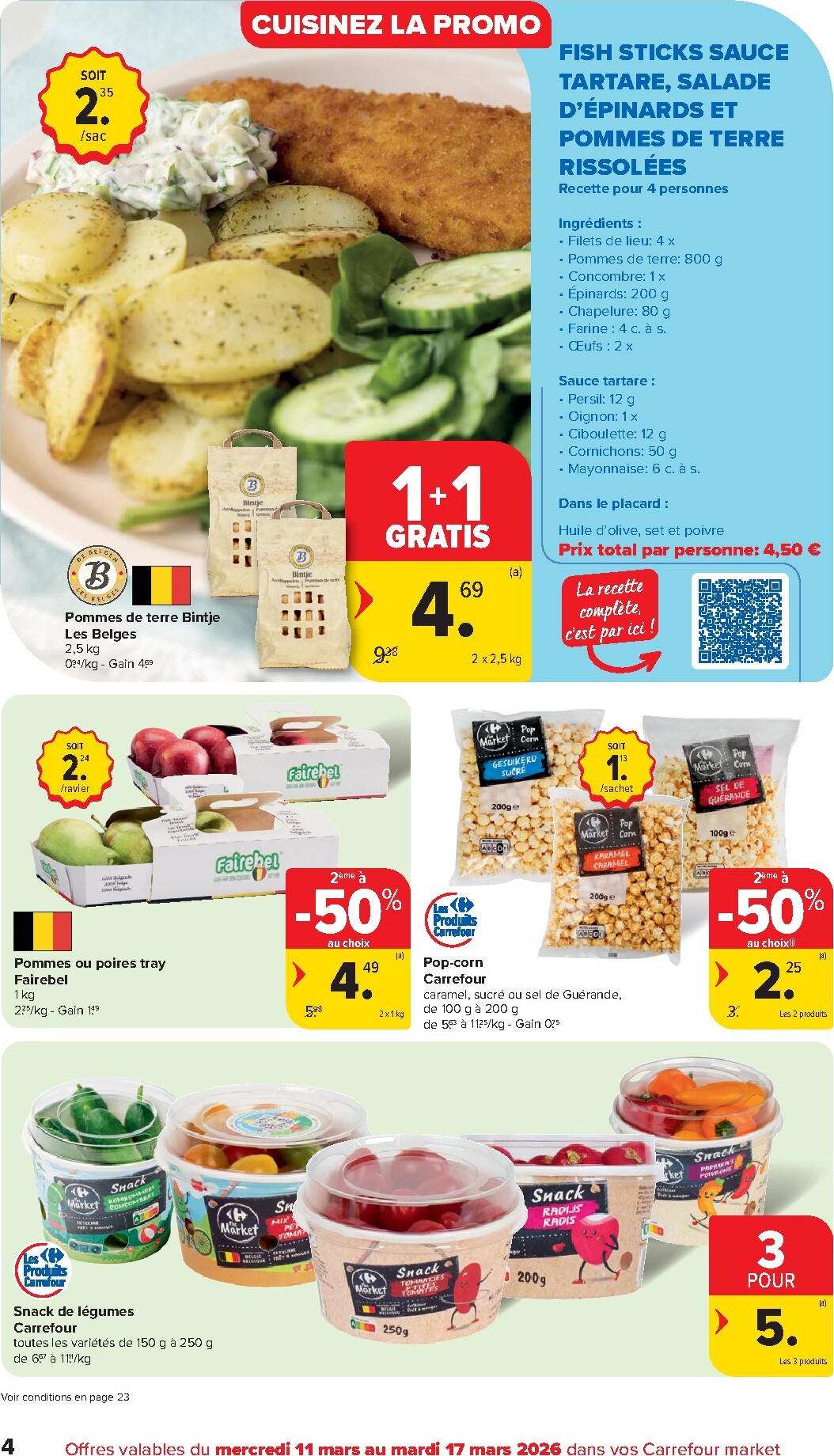 carrefour-market - De Carrefour Market folder geldig vanaf 11/03/2026 t/m 17/03/2026 - page: 4