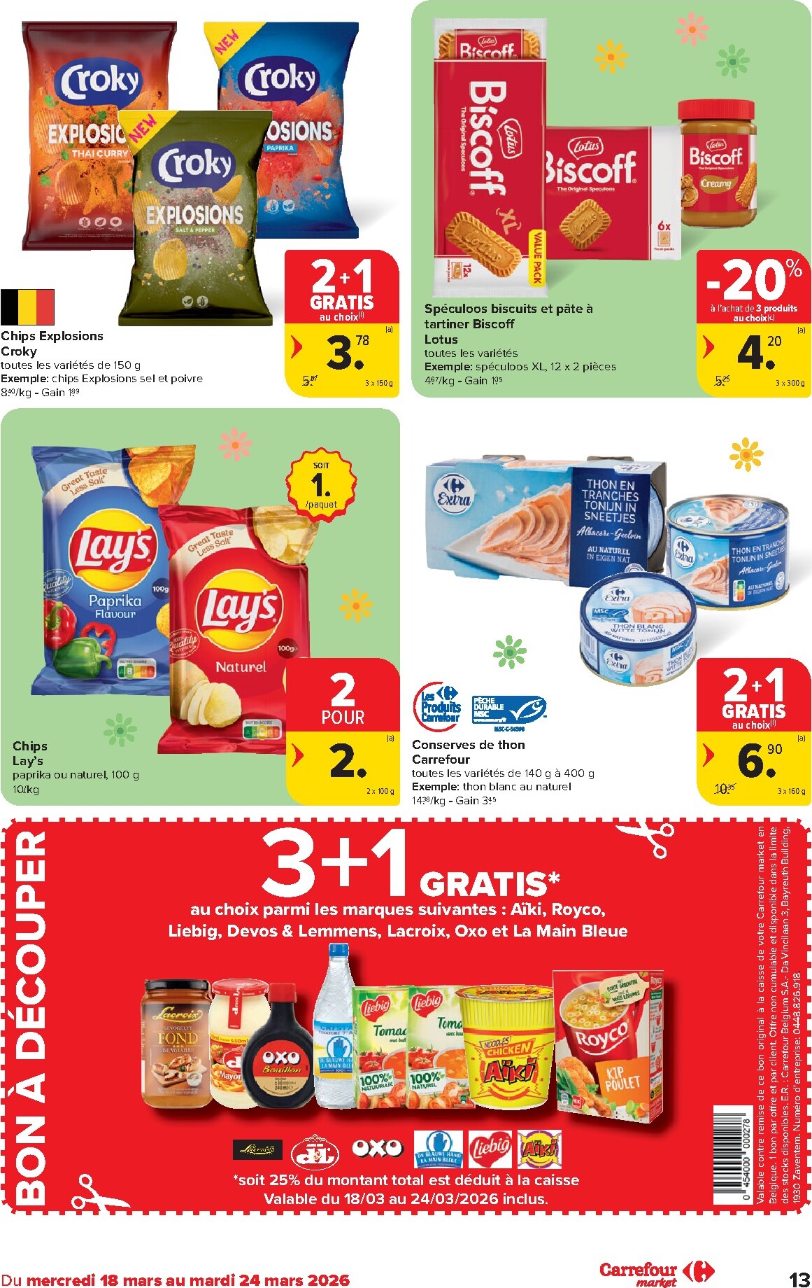 carrefour-market - De Carrefour Market folder geldig vanaf 18/03/2026 t/m 24/03/2026 - page: 13