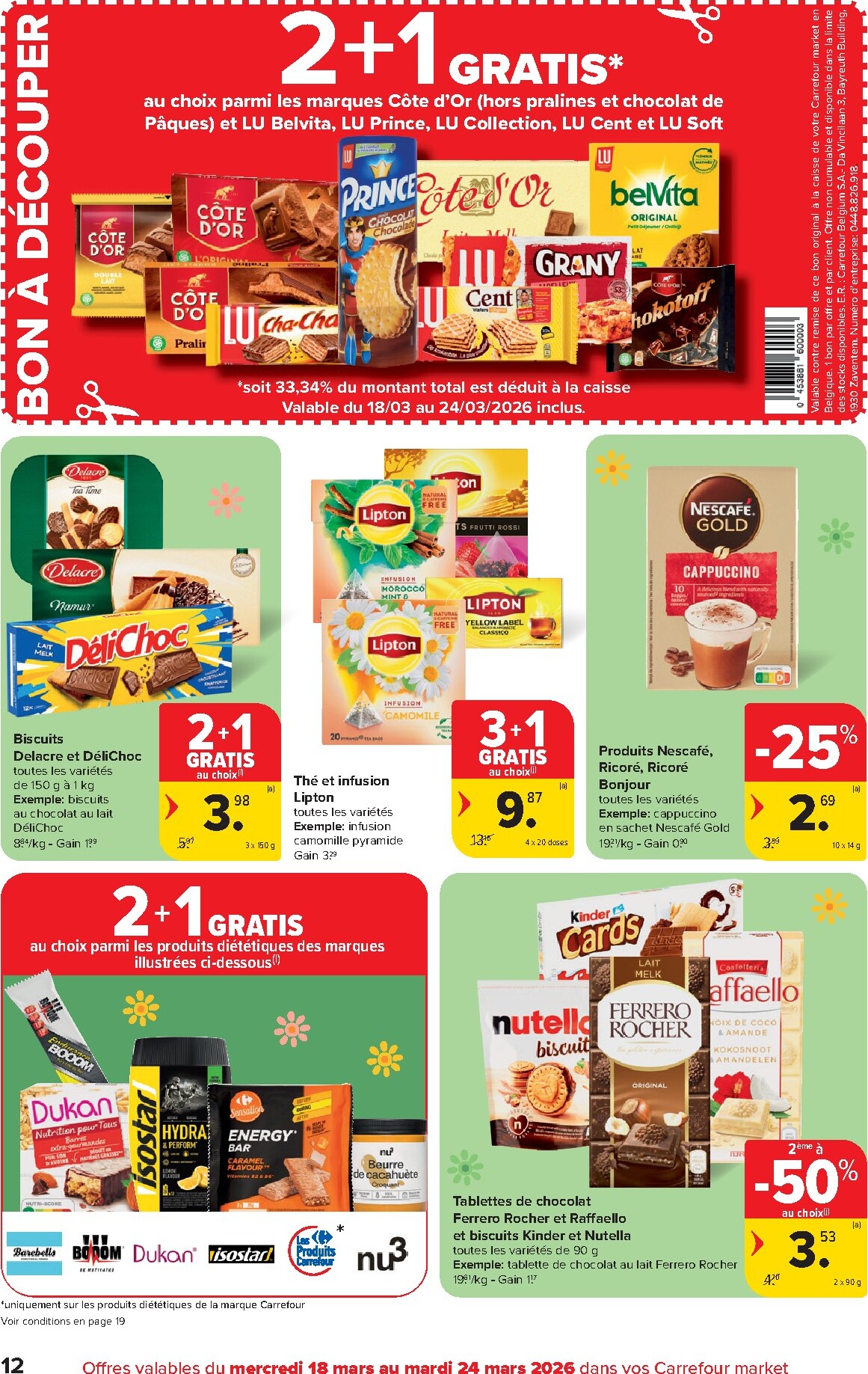 carrefour-market - De Carrefour Market folder geldig vanaf 18/03/2026 t/m 24/03/2026 - page: 12
