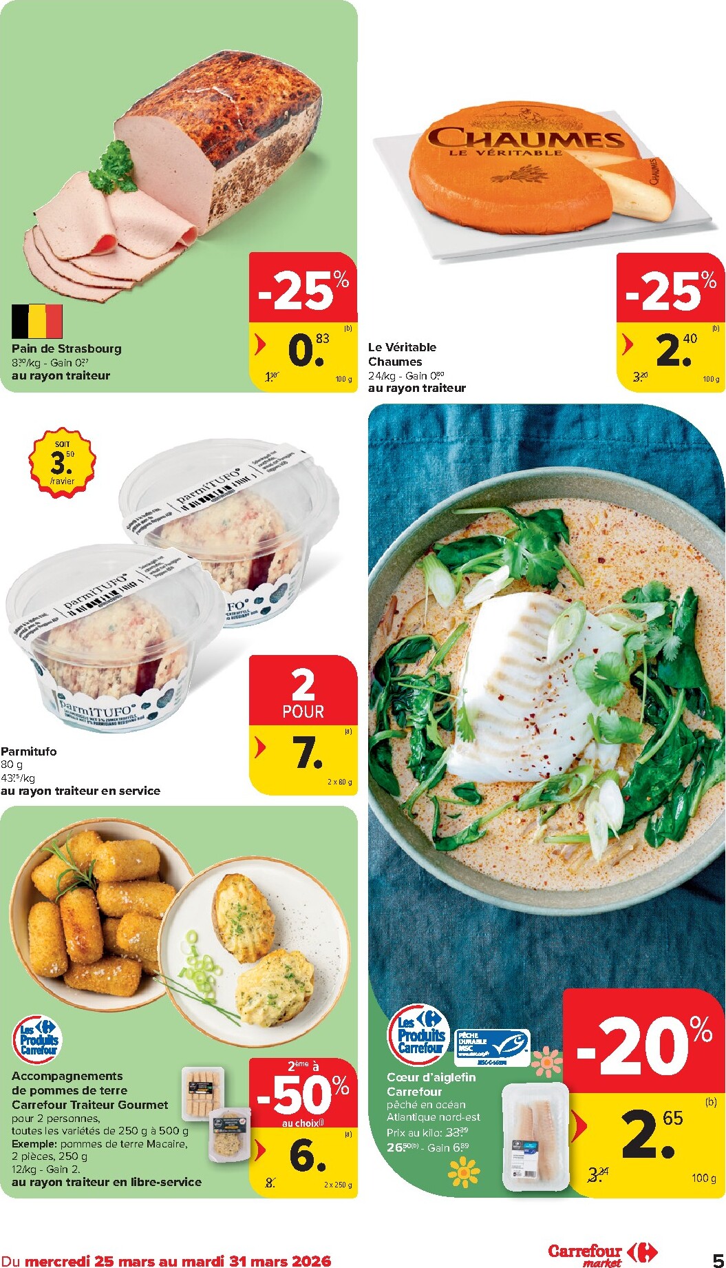 carrefour-market - De Carrefour Market folder geldig vanaf 25/03/2026 t/m 07/04/2026 - page: 5