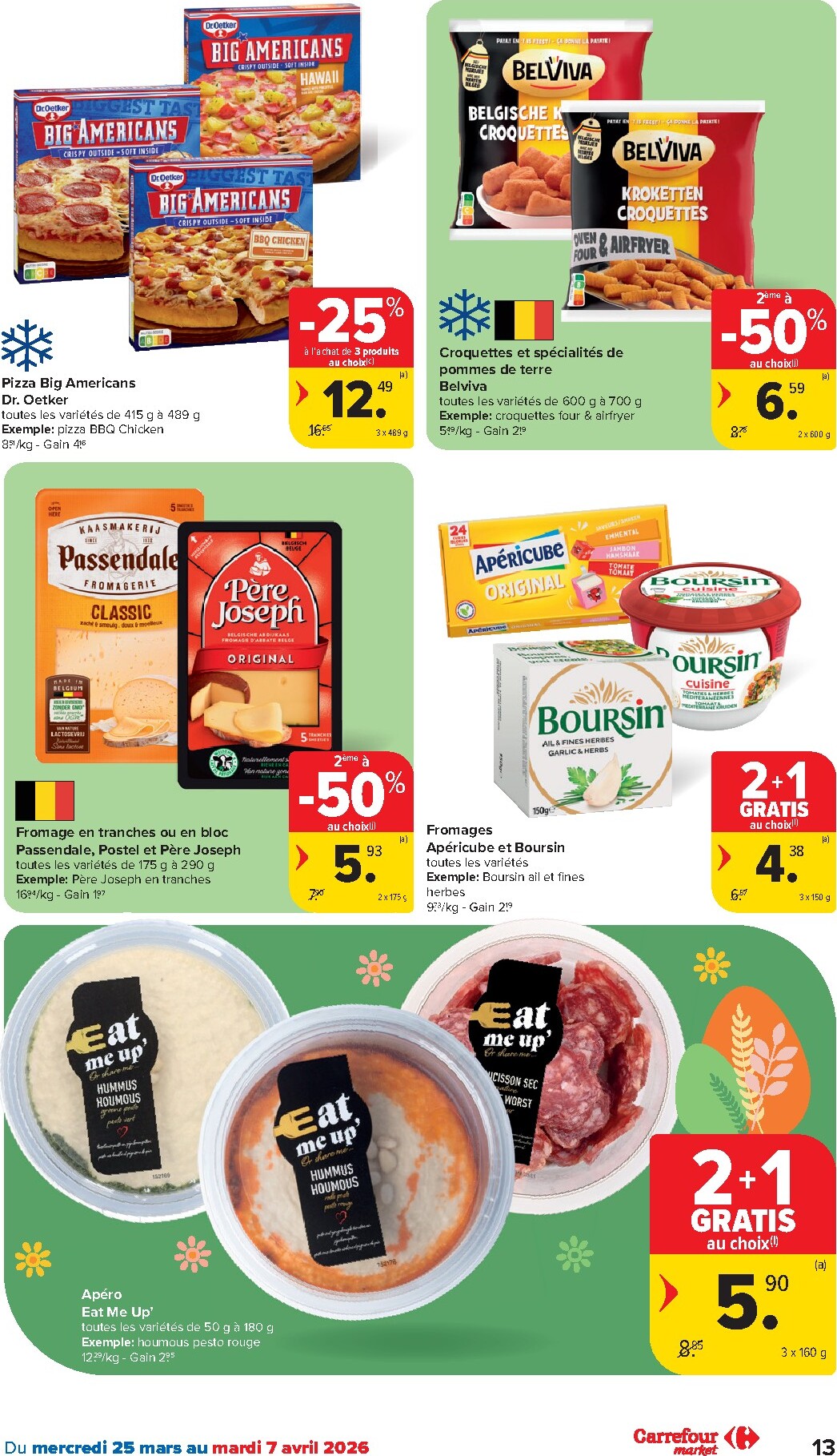carrefour-market - De Carrefour Market folder geldig vanaf 25/03/2026 t/m 07/04/2026 - page: 13