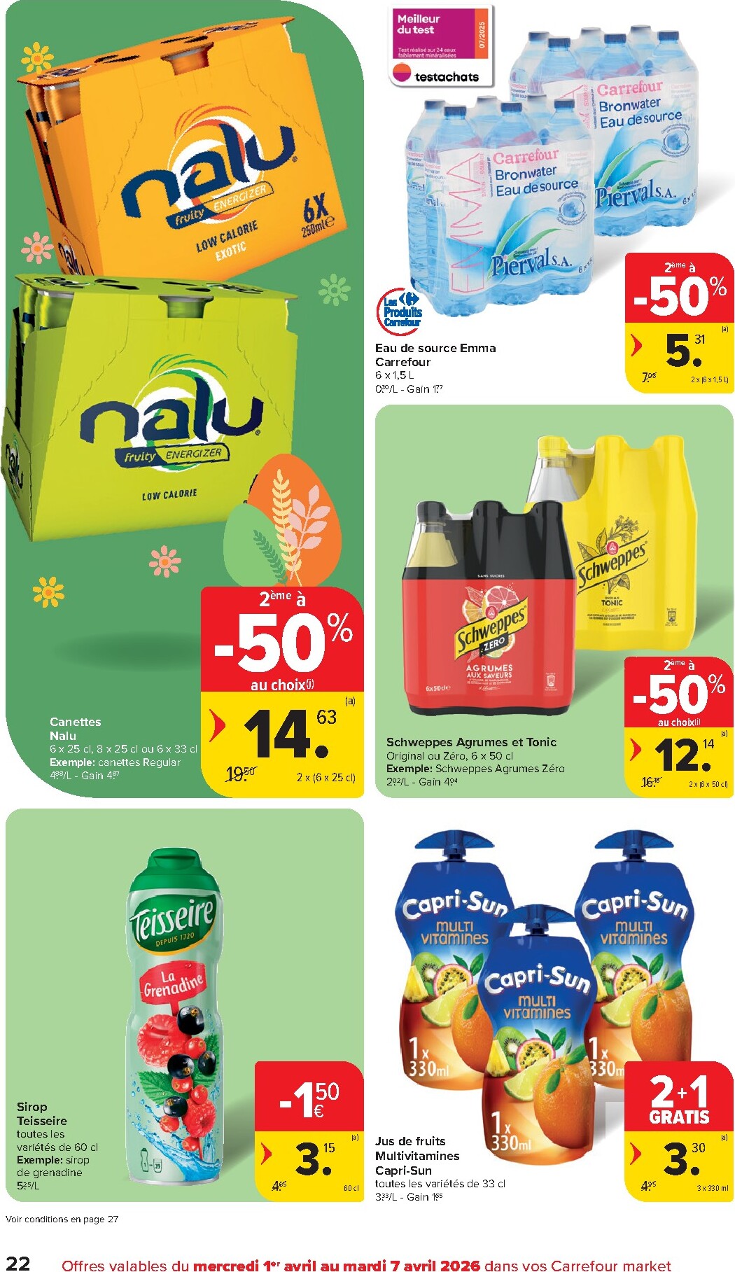carrefour-market - De Carrefour Market folder geldig vanaf 01/04/2026 t/m 07/04/2026 - page: 22