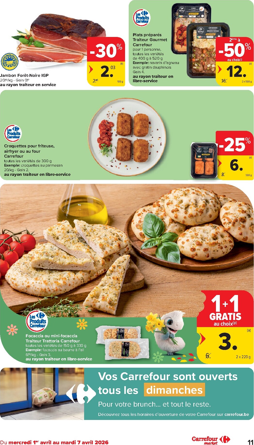carrefour-market - De Carrefour Market folder geldig vanaf 01/04/2026 t/m 07/04/2026 - page: 11