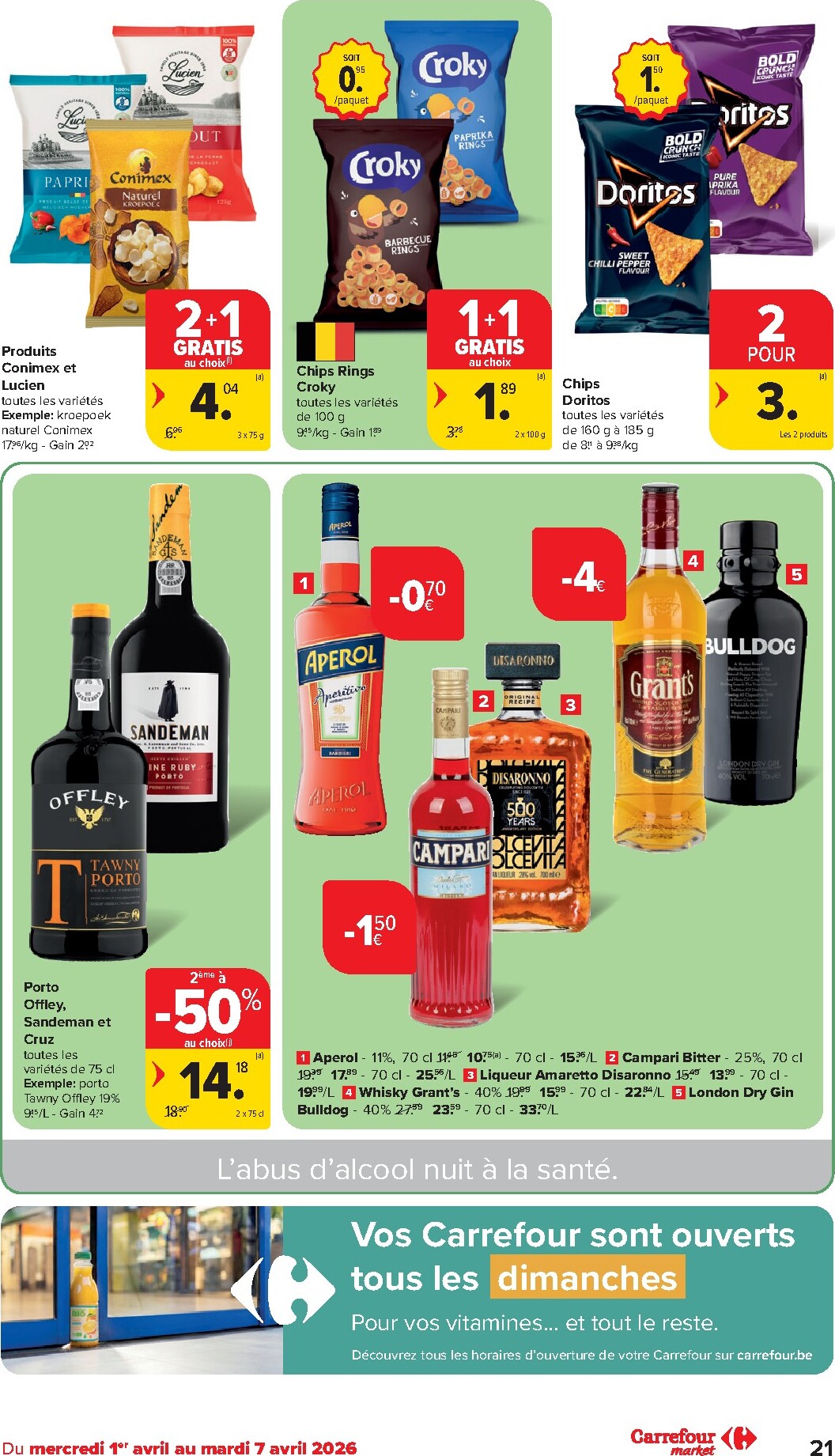 carrefour-market - De Carrefour Market folder geldig vanaf 01/04/2026 t/m 07/04/2026 - page: 21