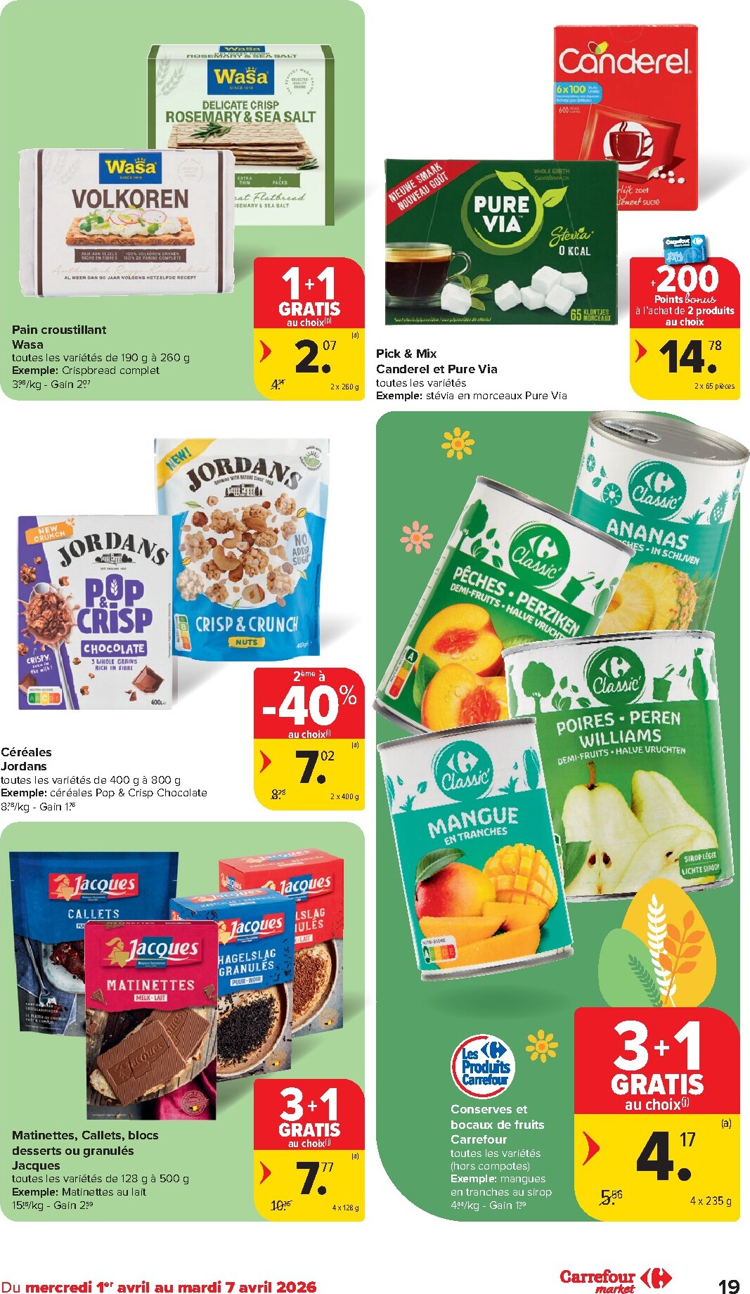 carrefour-market - De Carrefour Market folder geldig vanaf 01/04/2026 t/m 07/04/2026 - page: 19