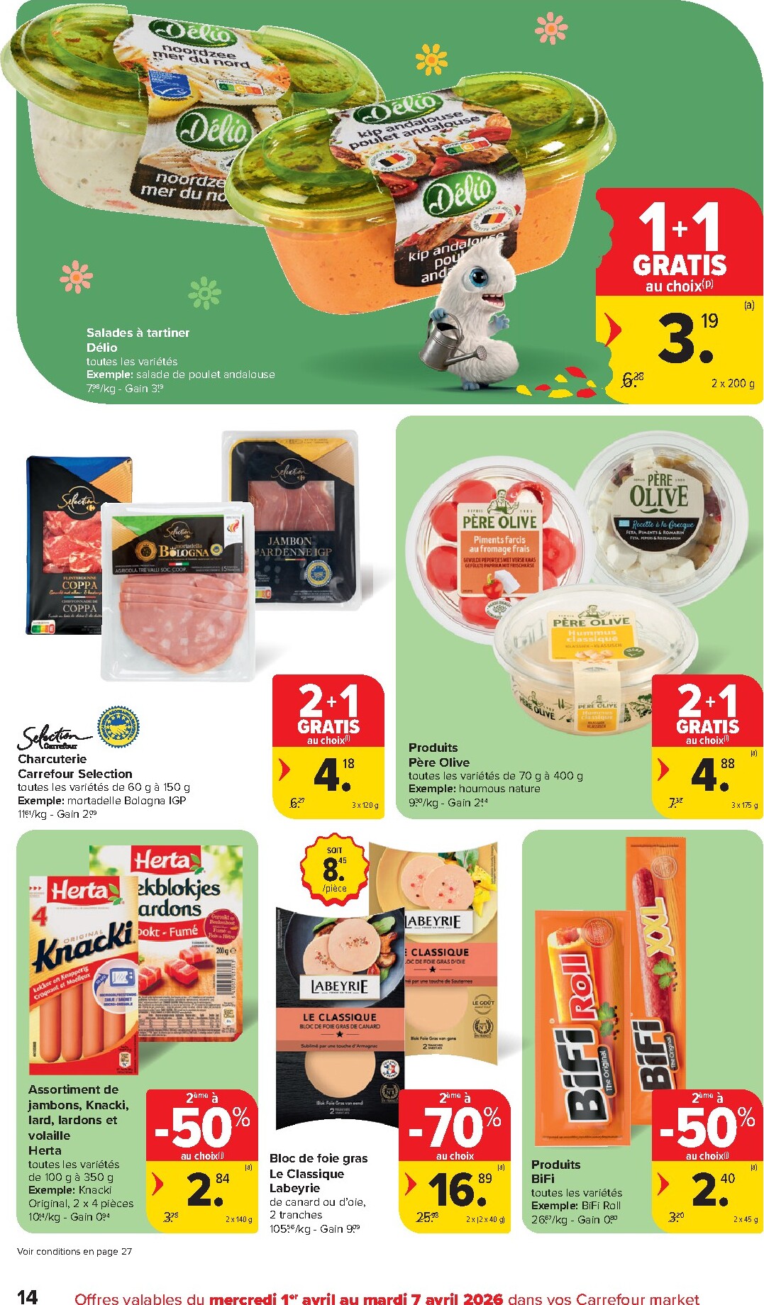 carrefour-market - De Carrefour Market folder geldig vanaf 01/04/2026 t/m 07/04/2026 - page: 14