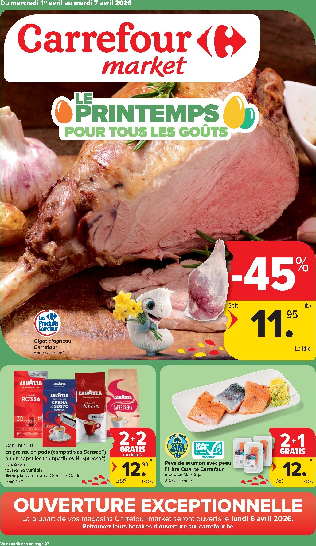 carrefour-market - De Carrefour Market folder geldig vanaf 01/04/2026 t/m 07/04/2026