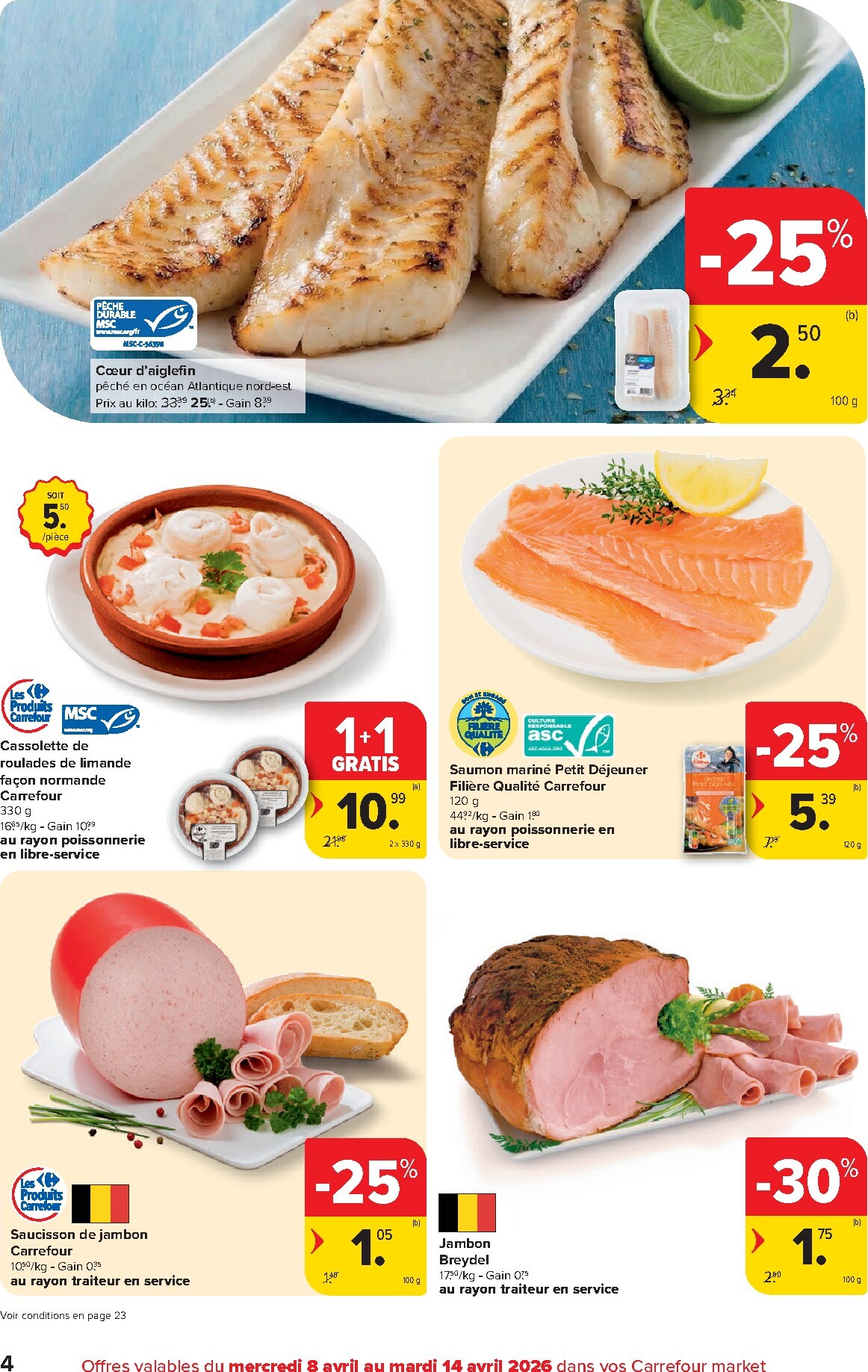 carrefour-market - De Carrefour Market folder geldig vanaf 08/04/2026 t/m 14/04/2026 - page: 4