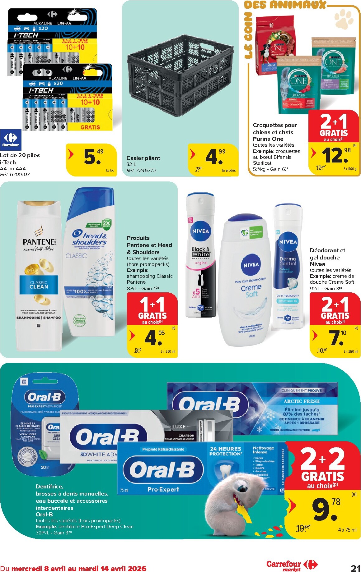 carrefour-market - De Carrefour Market folder geldig vanaf 08/04/2026 t/m 14/04/2026 - page: 21