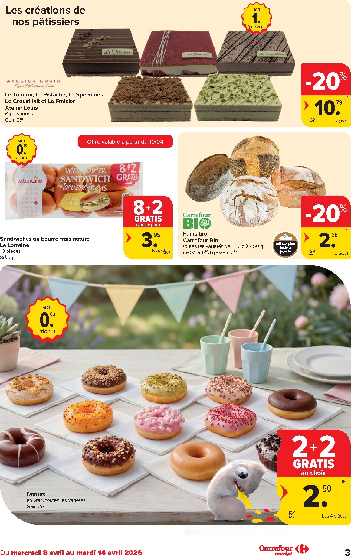 carrefour-market - De Carrefour Market folder geldig vanaf 08/04/2026 t/m 14/04/2026 - page: 3