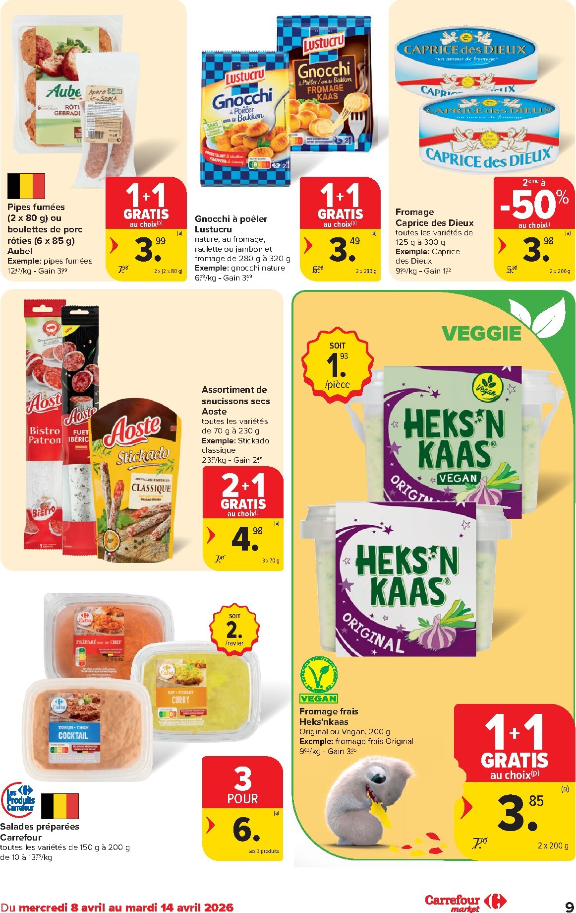 carrefour-market - De Carrefour Market folder geldig vanaf 08/04/2026 t/m 14/04/2026 - page: 9