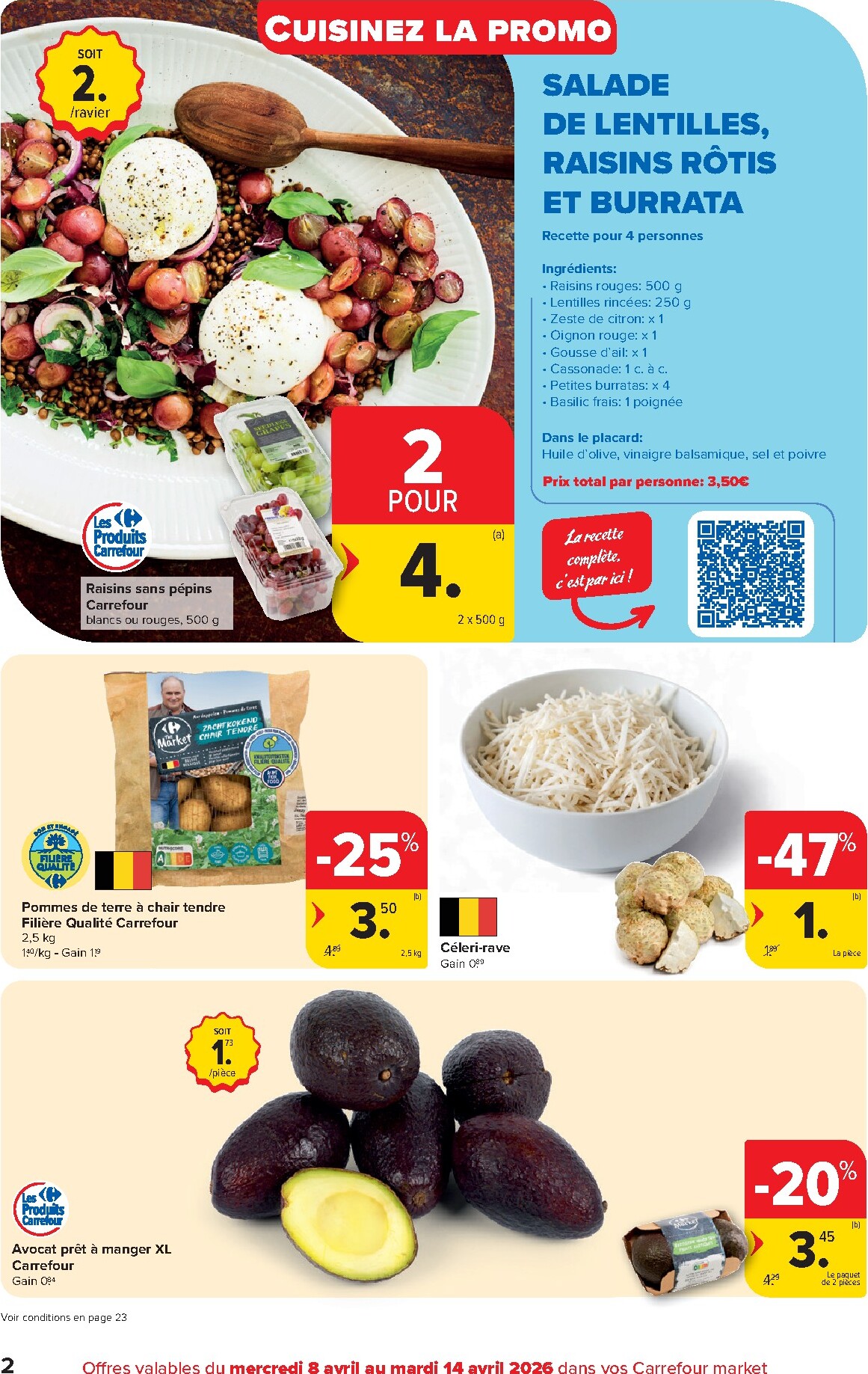 carrefour-market - De Carrefour Market folder geldig vanaf 08/04/2026 t/m 14/04/2026 - page: 2