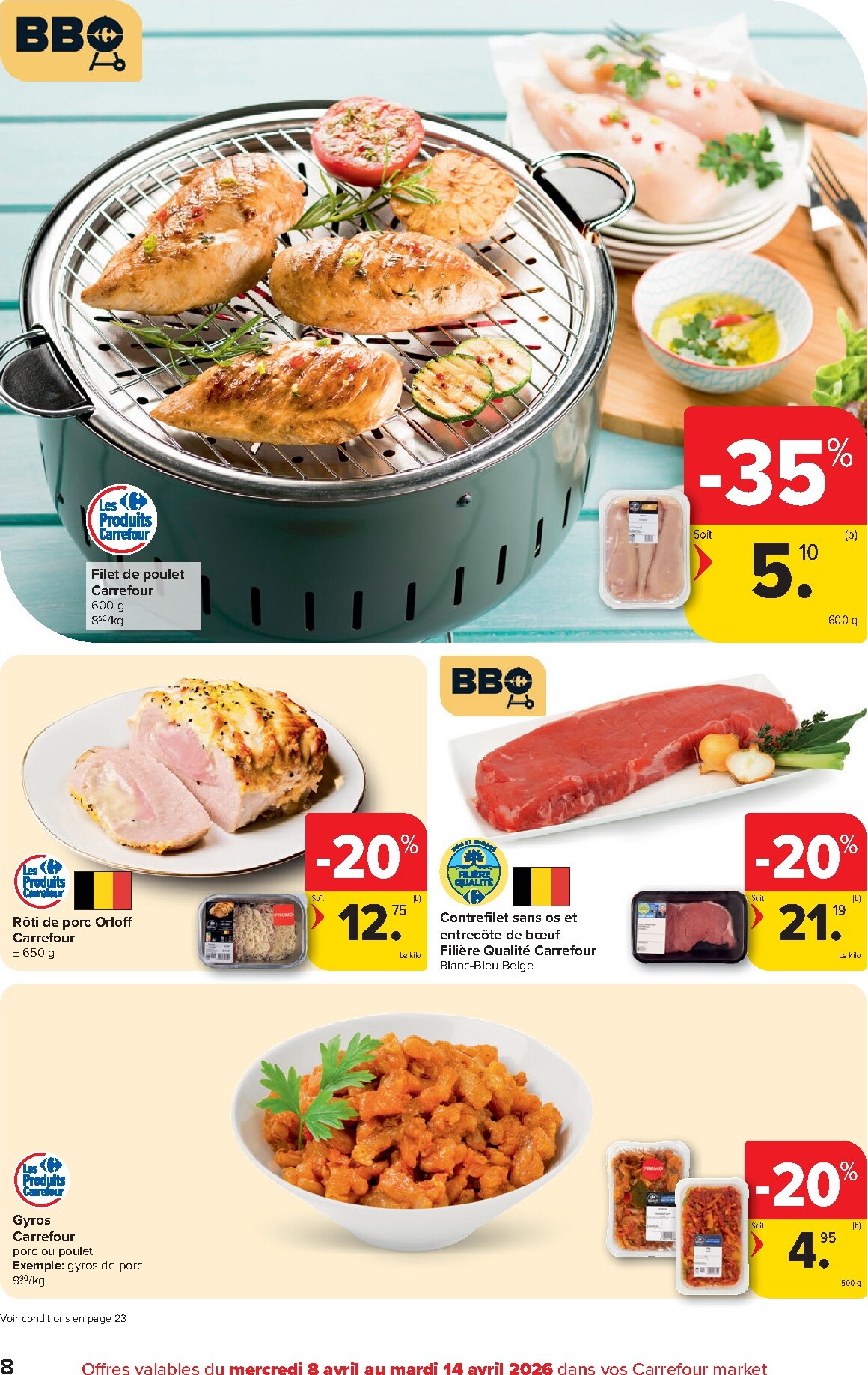 carrefour-market - De Carrefour Market folder geldig vanaf 08/04/2026 t/m 14/04/2026 - page: 8