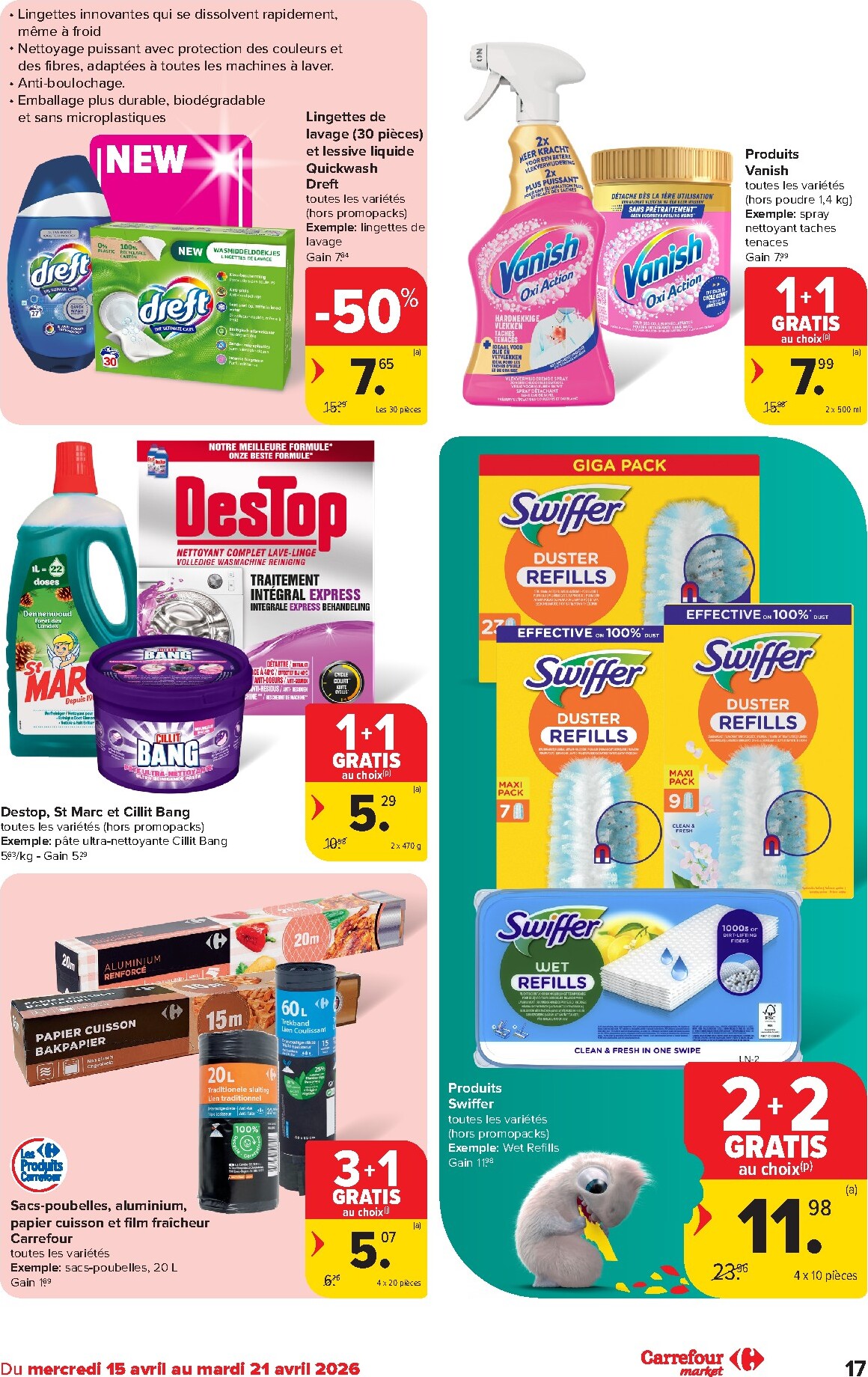 carrefour-market - Carrefour Market folder voor volgende week van woensdag 15/04/2026 tot dinsdag 21/04/2026 - page: 17