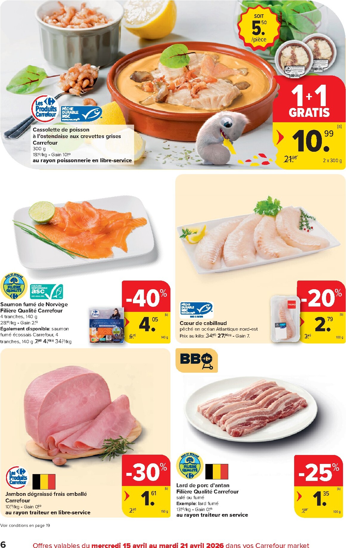 carrefour-market - Carrefour Market folder voor volgende week van woensdag 15/04/2026 tot dinsdag 21/04/2026 - page: 6