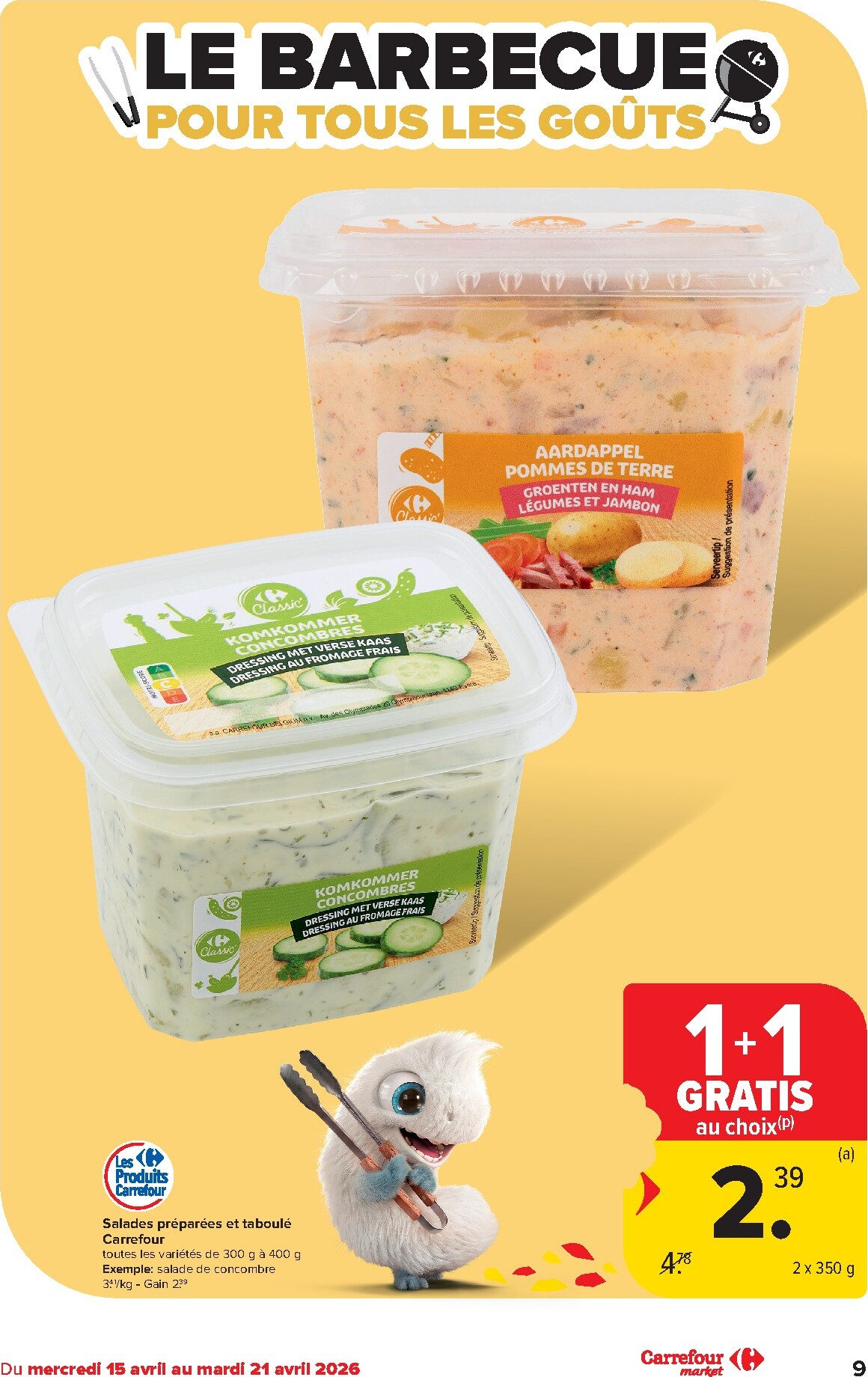 carrefour-market - Carrefour Market folder voor volgende week van woensdag 15/04/2026 tot dinsdag 21/04/2026 - page: 9