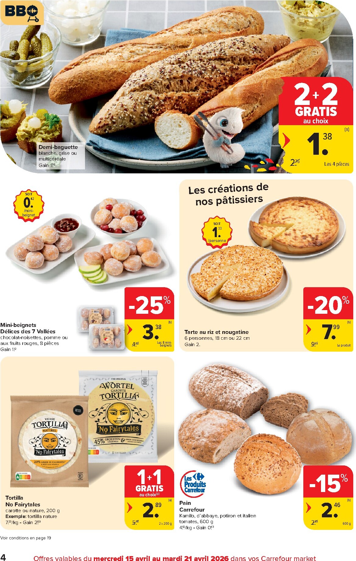 carrefour-market - Carrefour Market folder voor volgende week van woensdag 15/04/2026 tot dinsdag 21/04/2026 - page: 4