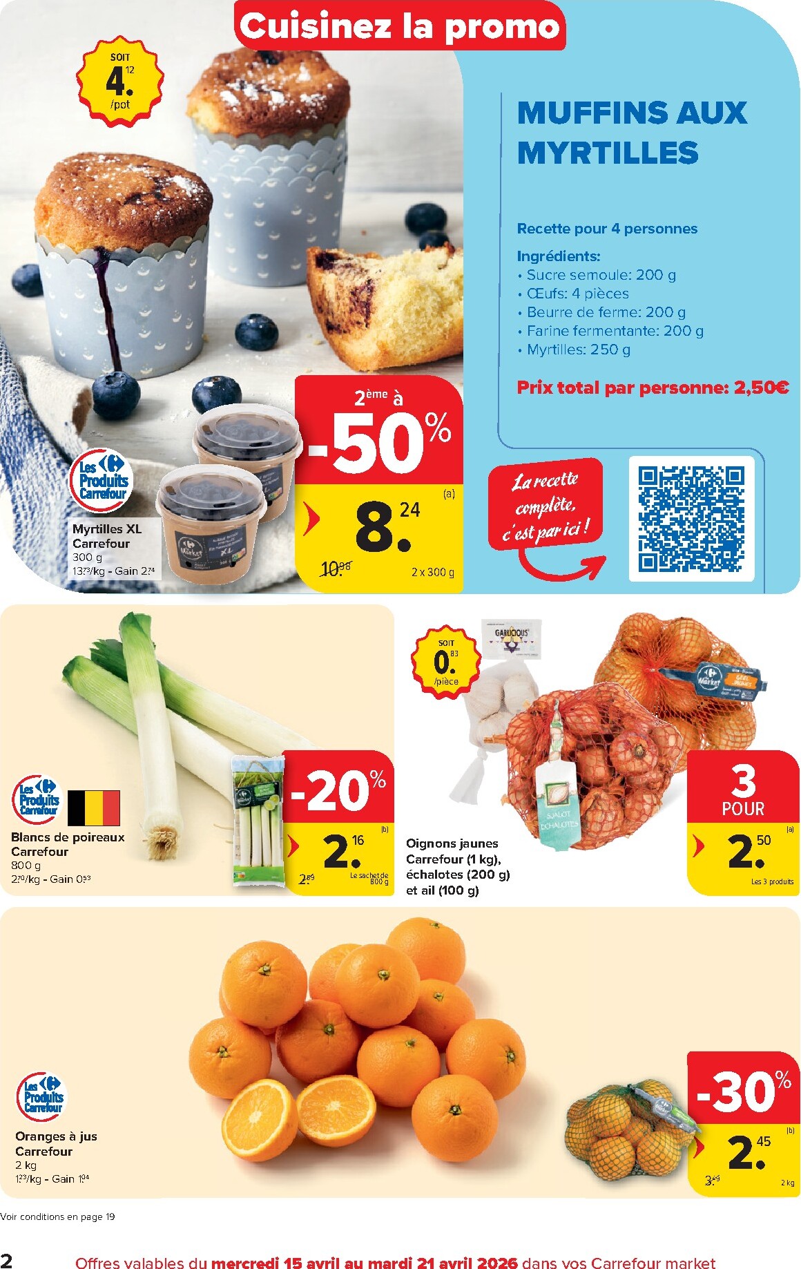 carrefour-market - Carrefour Market folder voor volgende week van woensdag 15/04/2026 tot dinsdag 21/04/2026 - page: 2