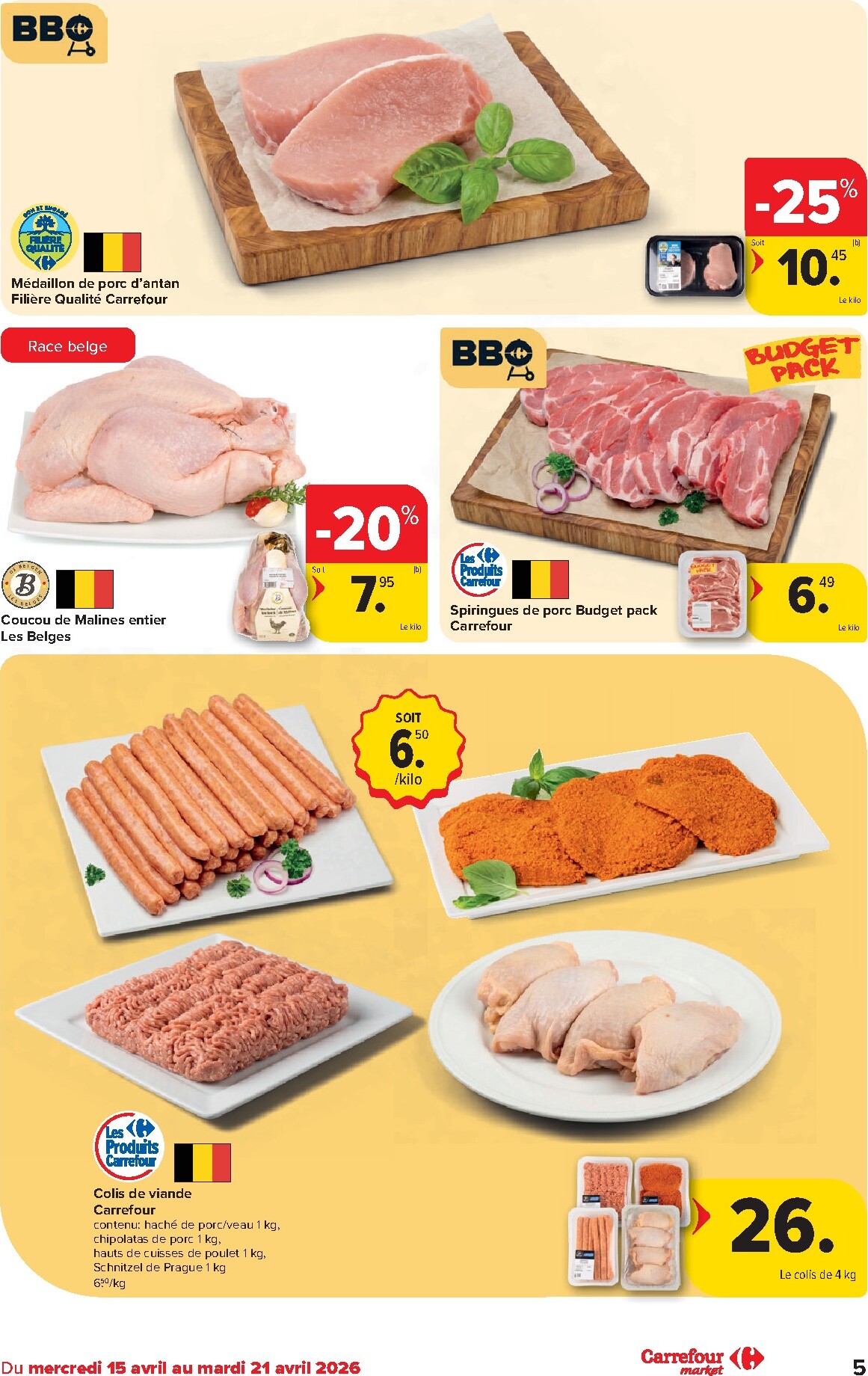carrefour-market - Carrefour Market folder voor volgende week van woensdag 15/04/2026 tot dinsdag 21/04/2026 - page: 5