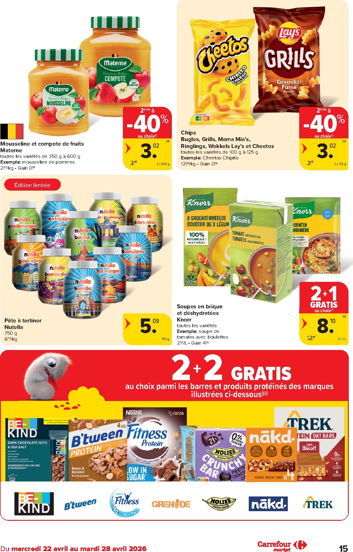 carrefour-market - Carrefour Market folder voor volgende week van woensdag 22/04/2026 tot dinsdag 28/04/2026 - page: 15