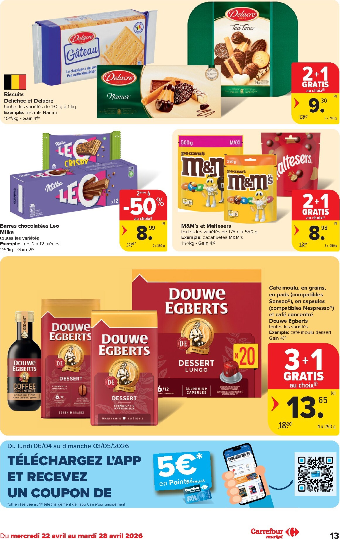 carrefour-market - Carrefour Market folder voor volgende week van woensdag 22/04/2026 tot dinsdag 28/04/2026 - page: 13