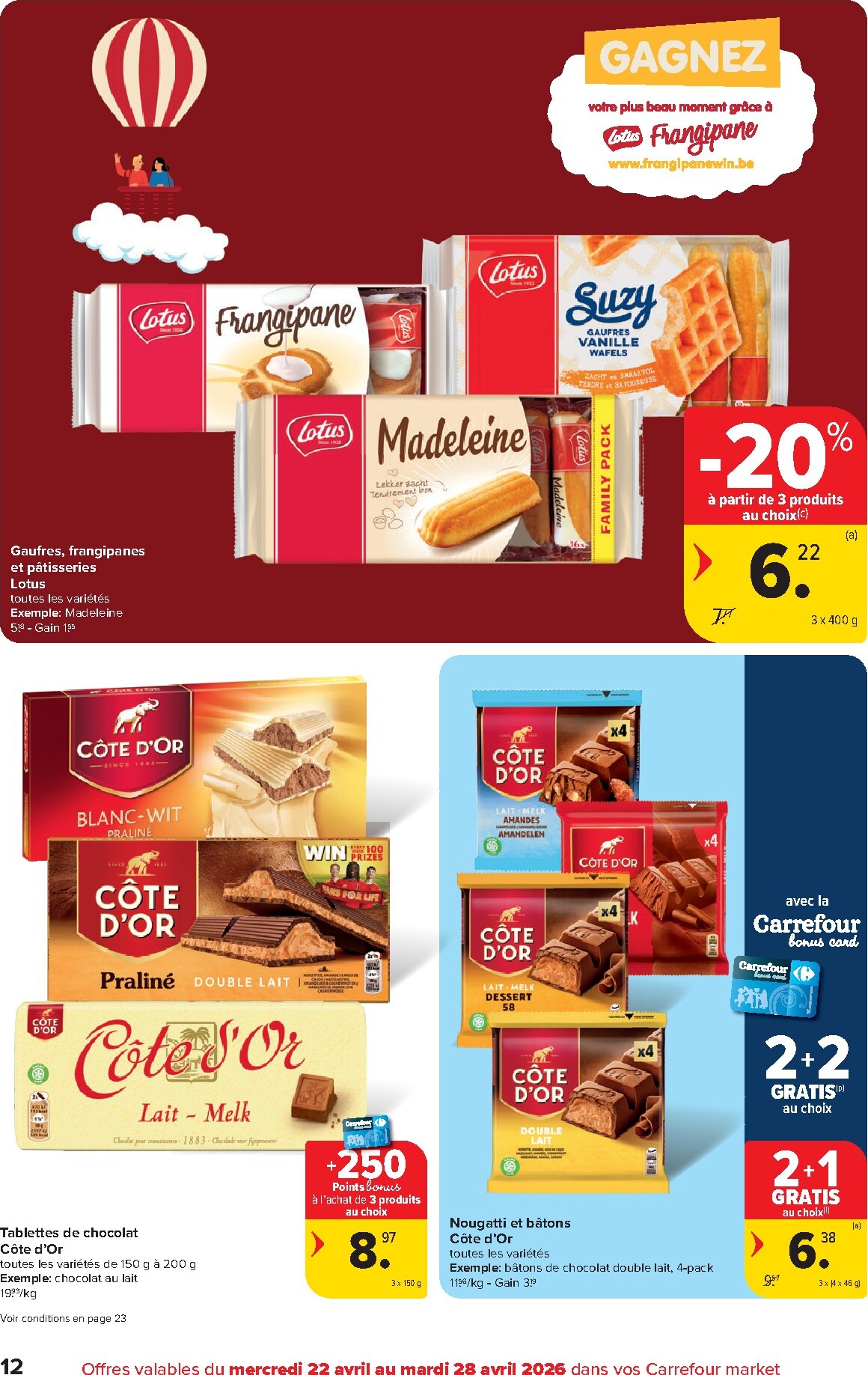 carrefour-market - Carrefour Market folder voor volgende week van woensdag 22/04/2026 tot dinsdag 28/04/2026 - page: 12