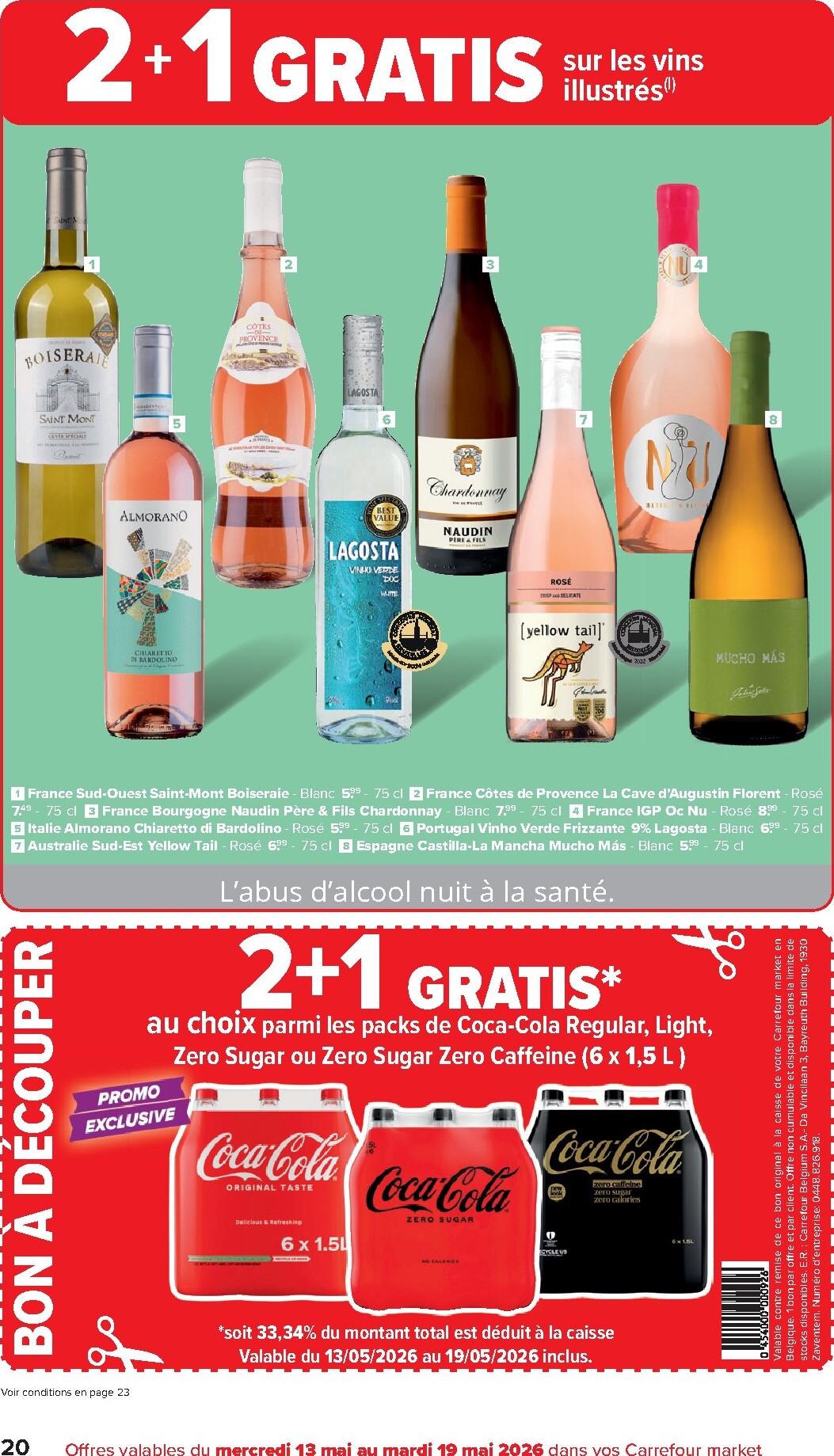 carrefour-market - Carrefour Market folder voor volgende week van woensdag 13/05/2026 tot dinsdag 19/05/2026 - page: 20