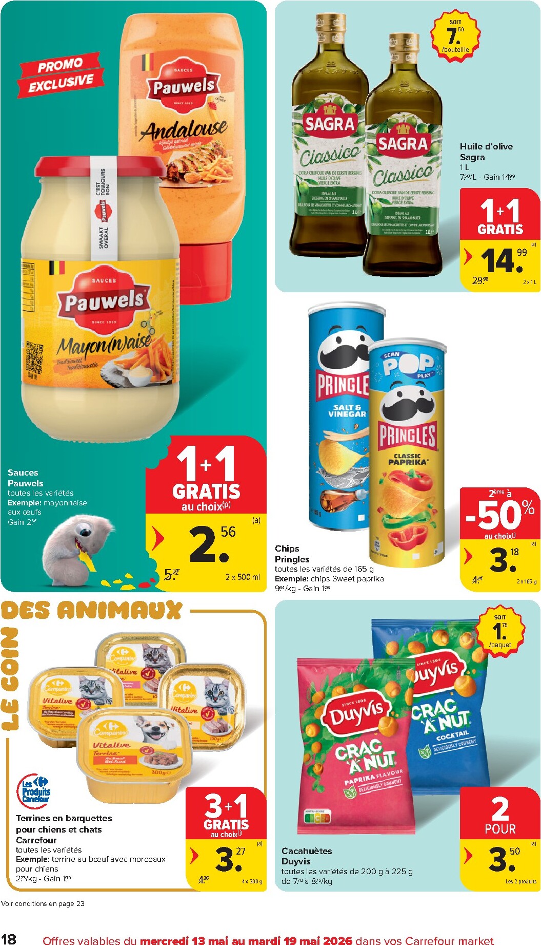 carrefour-market - Carrefour Market folder voor volgende week van woensdag 13/05/2026 tot dinsdag 19/05/2026 - page: 18