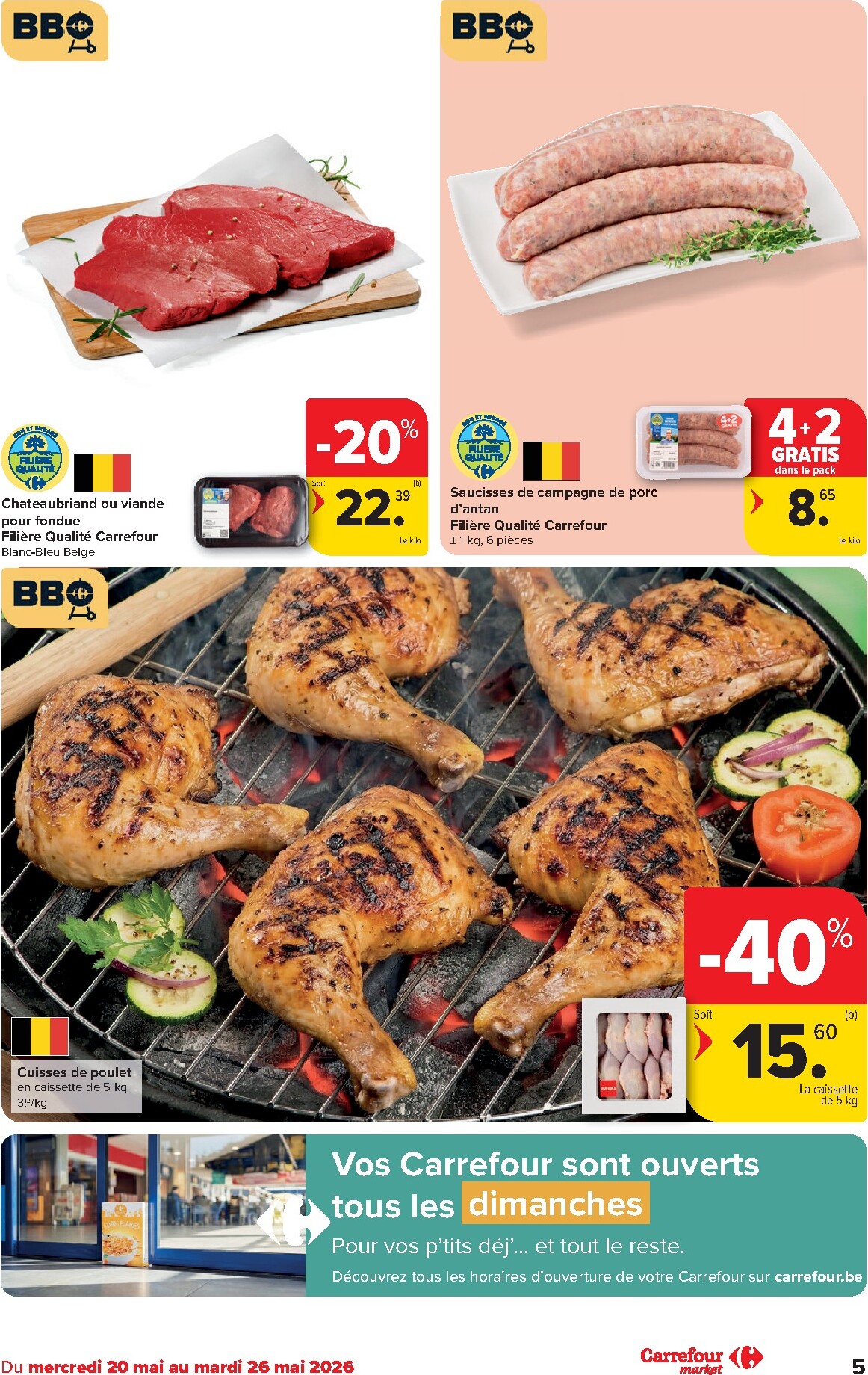 carrefour-market - Carrefour Market folder voor volgende week van woensdag 20/05/2026 tot dinsdag 26/05/2026 - page: 5