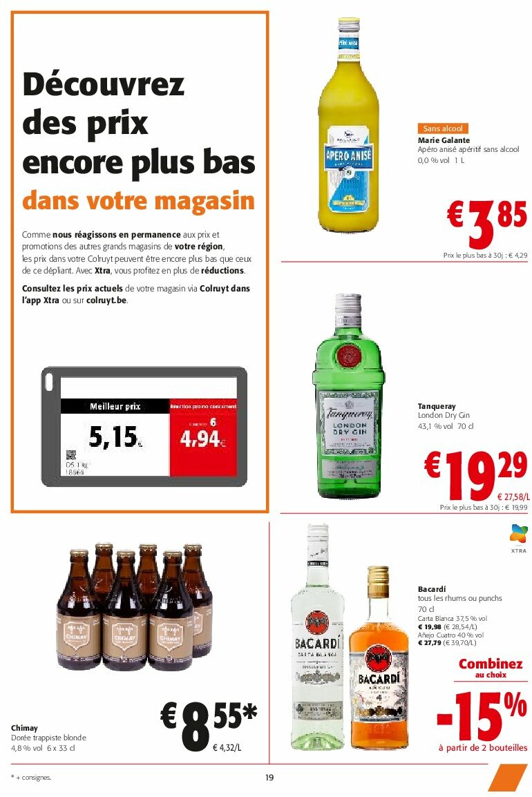 colruyt - Colruyt folder geldig vanaf 13/08 - 26/08 - page: 19 colruyt - Colruyt folder geldig vanaf 13/08 - 26/08 - page: 19