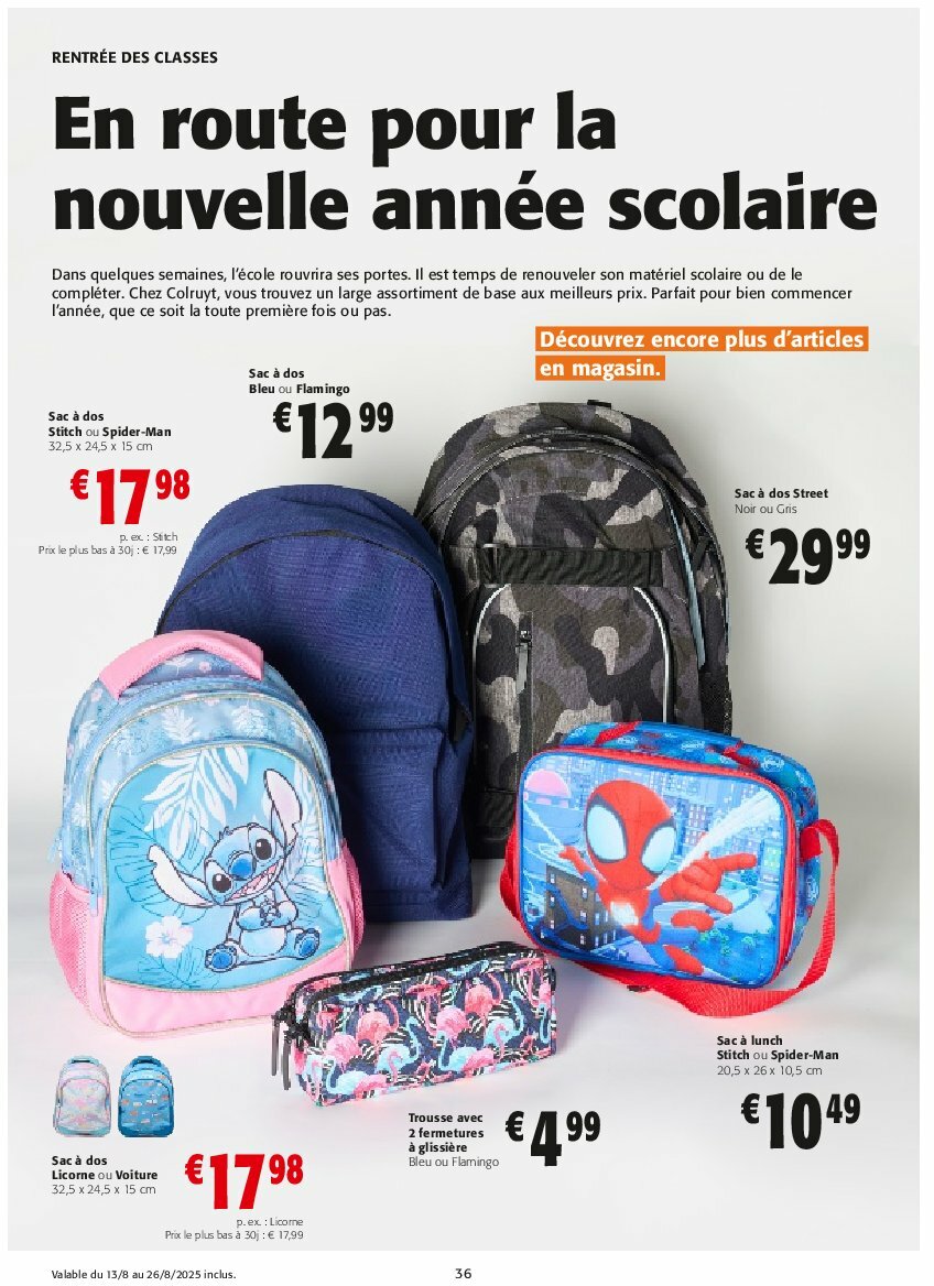 colruyt - Colruyt folder geldig vanaf 13/08 - 26/08 - page: 36 colruyt - Colruyt folder geldig vanaf 13/08 - 26/08 - page: 36
