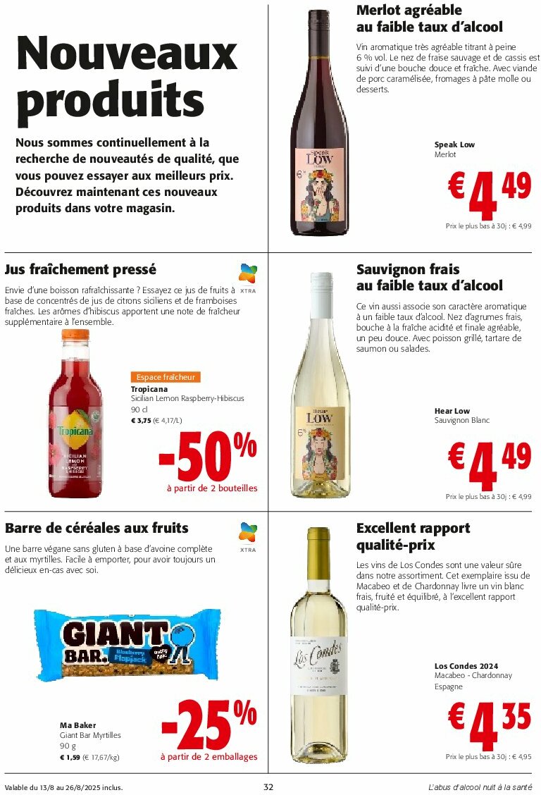 colruyt - Colruyt folder geldig vanaf 13/08 - 26/08 - page: 32 colruyt - Colruyt folder geldig vanaf 13/08 - 26/08 - page: 32