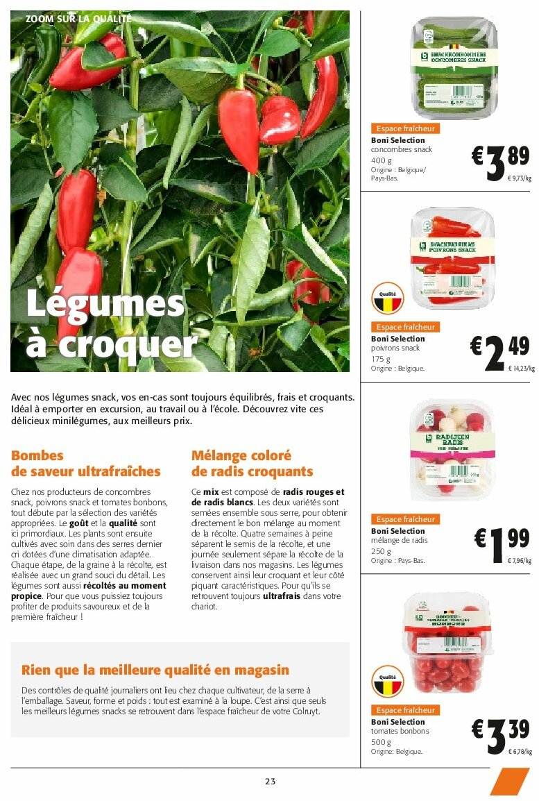 colruyt - Colruyt folder geldig vanaf 13/08 - 26/08 - page: 23 colruyt - Colruyt folder geldig vanaf 13/08 - 26/08 - page: 23