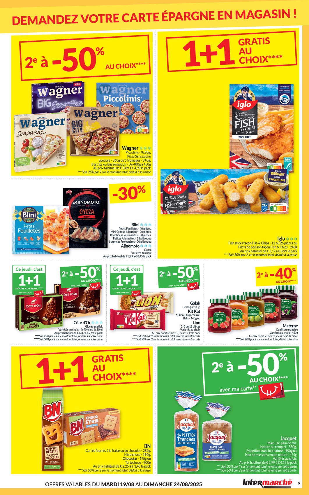 intermarche - Intermarché folder geldig vanaf 19/08 - 24/08 - page: 9