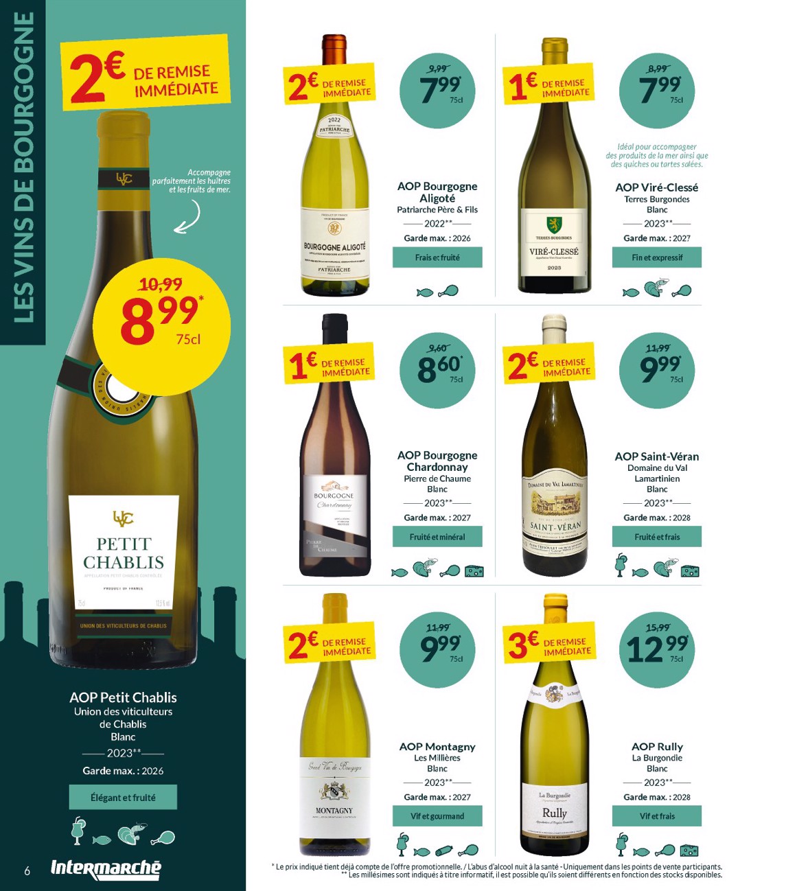 intermarche - Intermarché - Notre Foire aux Vins d’Automne folder geldig vanaf 02/09 - 21/09 - page: 6