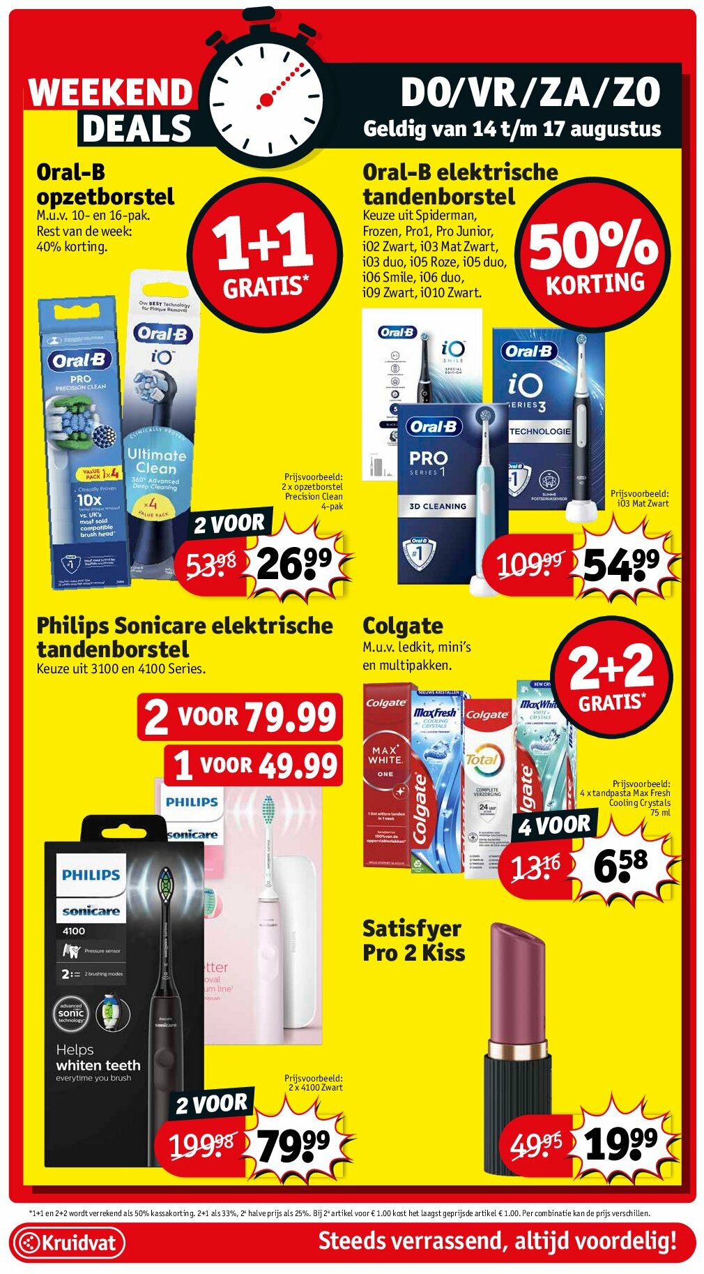 kruidvat - Kruidvat folder geldig vanaf 12/08 - 17/08 - page: 4 kruidvat - Kruidvat folder geldig vanaf 12/08 - 17/08 - page: 4
