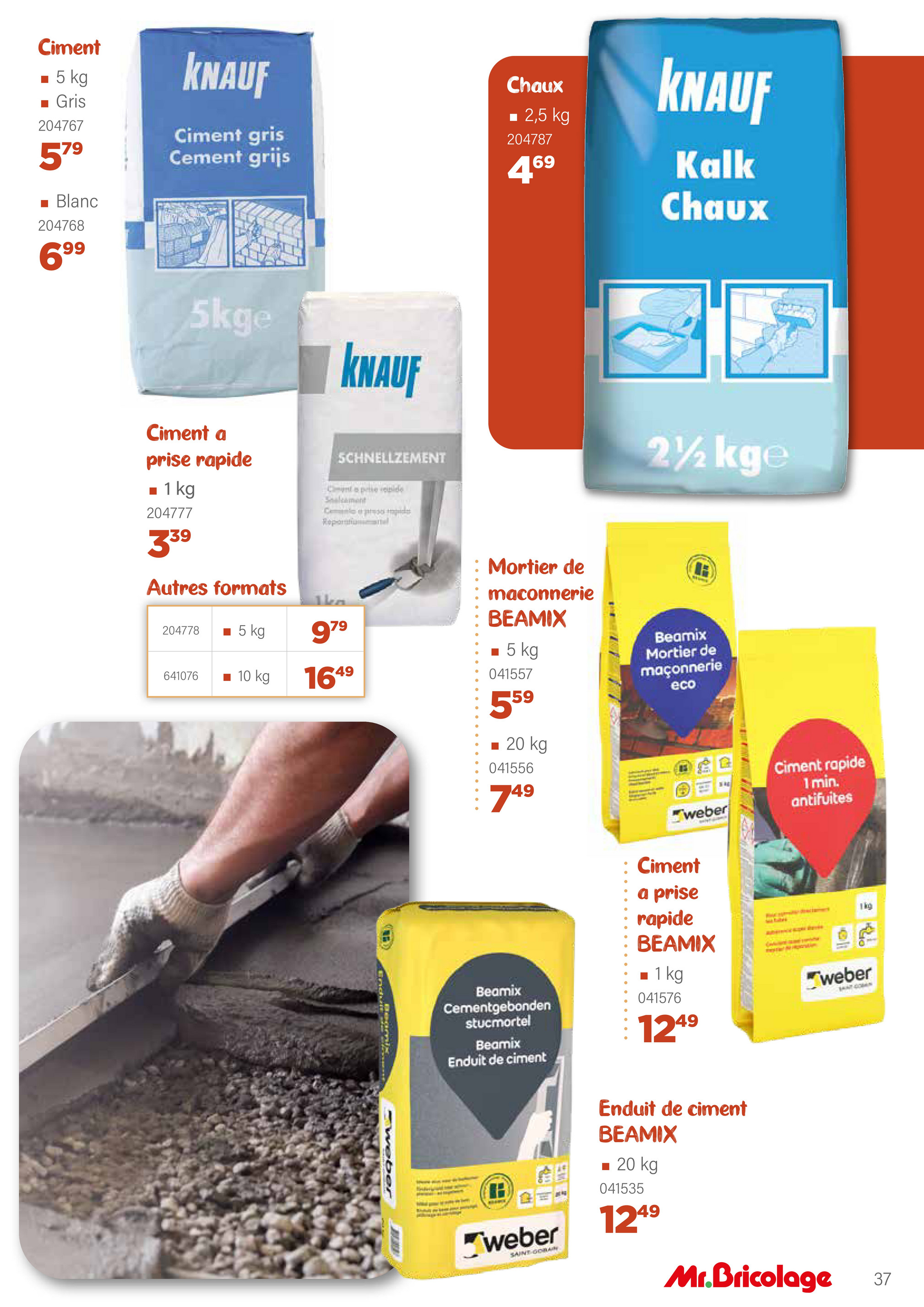 mr-bricolage - Mr. Bricolage - Grands Travaux 2025 folder geldig vanaf 09/07 - 31/12 - page: 37